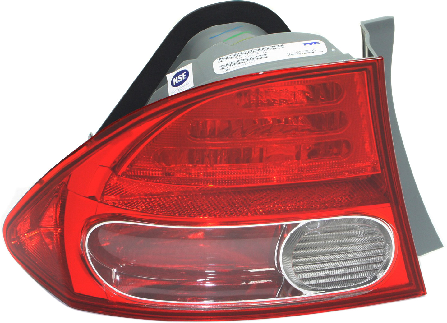 AM CIVIC 06-08 TAIL LAMP LH Outer Assembly Sedan SKU REPH730338 OEM 33551SNAA02 PFM