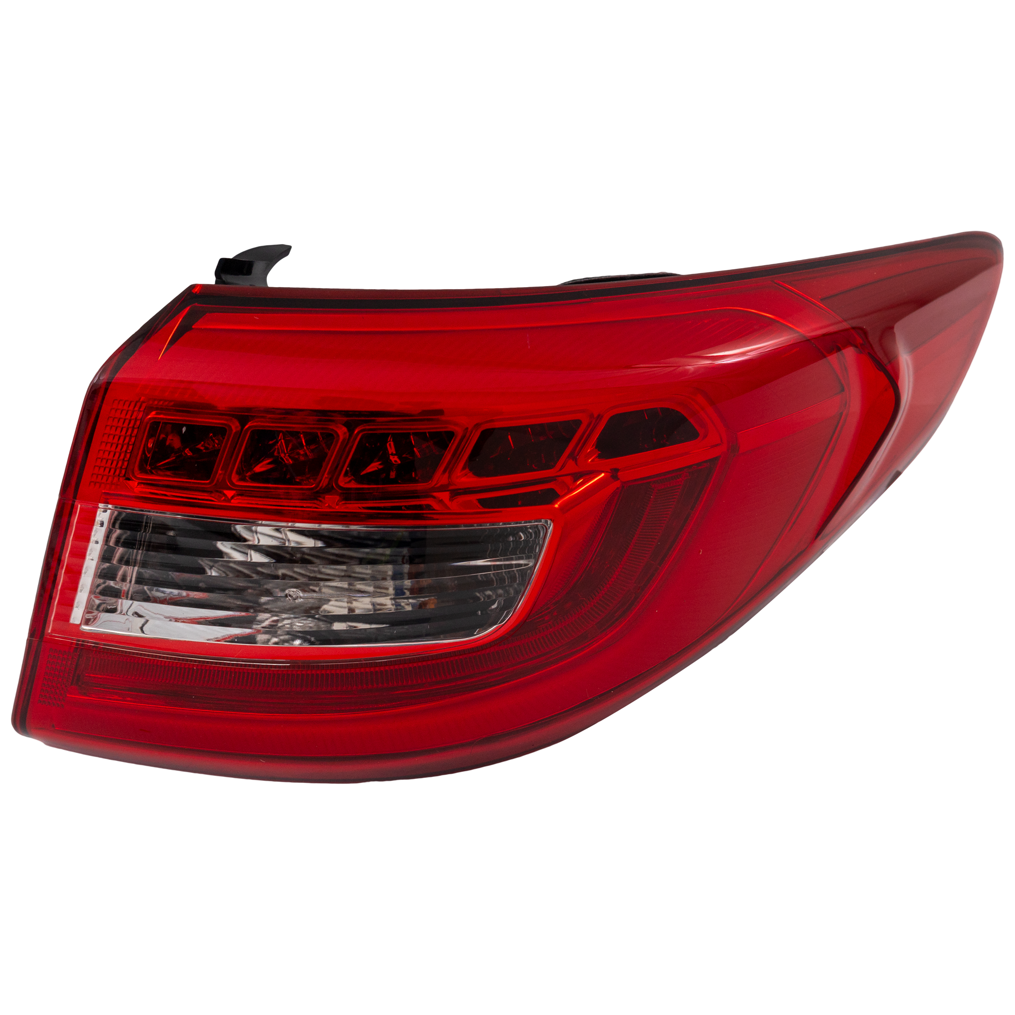 AM SONATA 15-17 TAIL LAMP RH Outer Assembly LED Limited Limited 2.0T Sport 2.0T SKU REPH730367 Partslink HY2805128 OEM 92402C2100