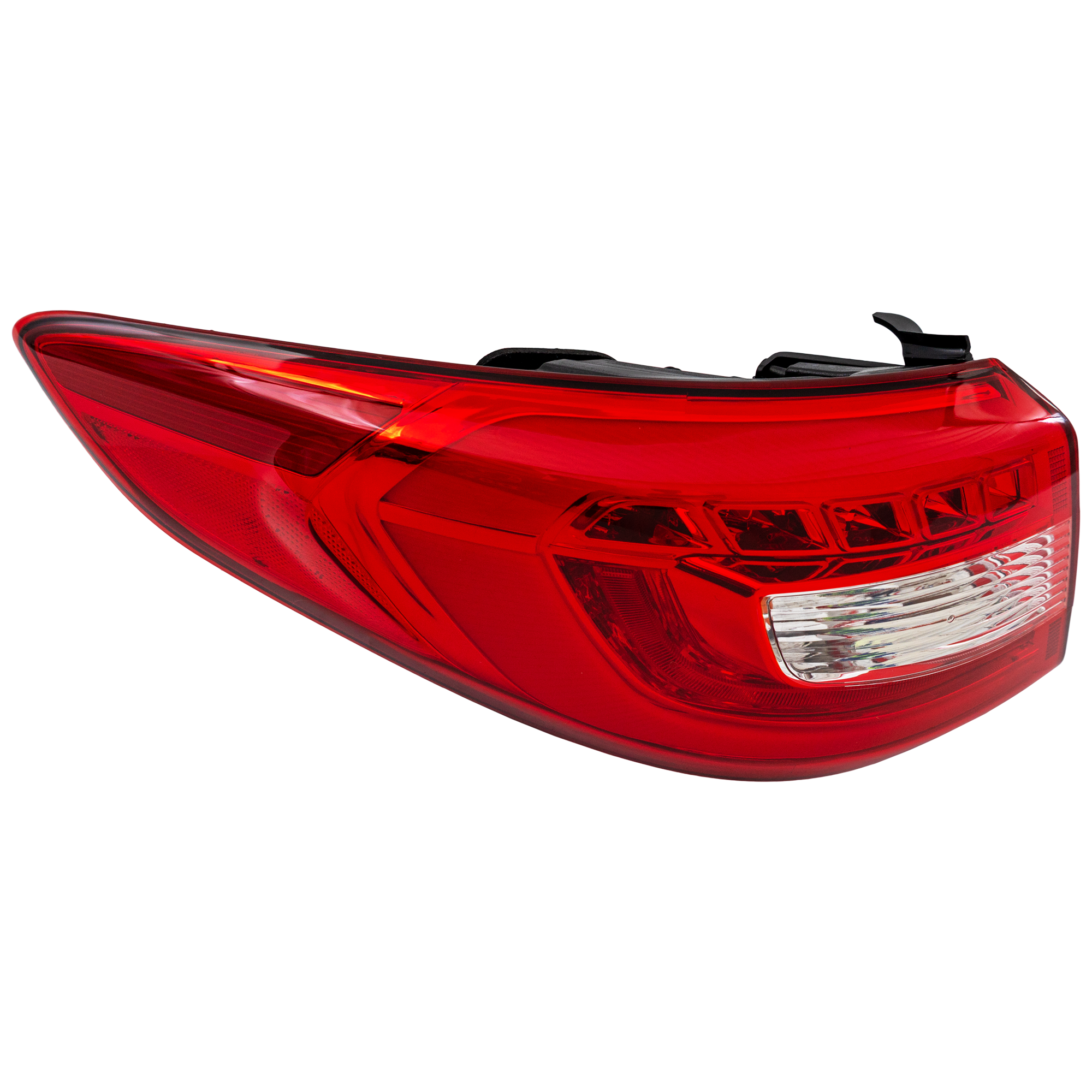 AM SONATA 15-17 TAIL LAMP LH Outer Assembly LED Limited Limited 2.0T Sport 2.0T SKU REPH730368 Partslink HY2804128 OEM 92401C2100