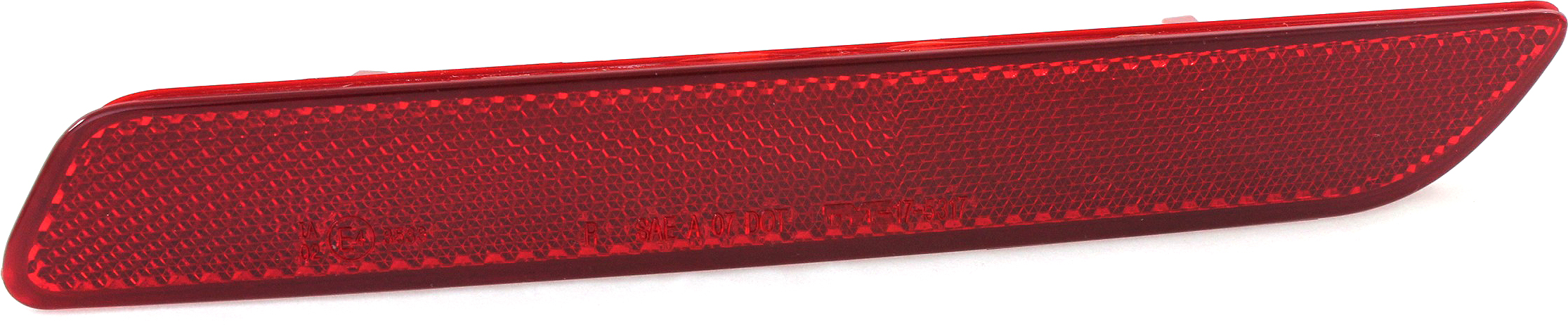 AM CR V 10-11 REAR BUMPER REFLECTOR RH CAPA SKU REPH731909Q Partslink HO1185101C OEM 33505SWAJ01