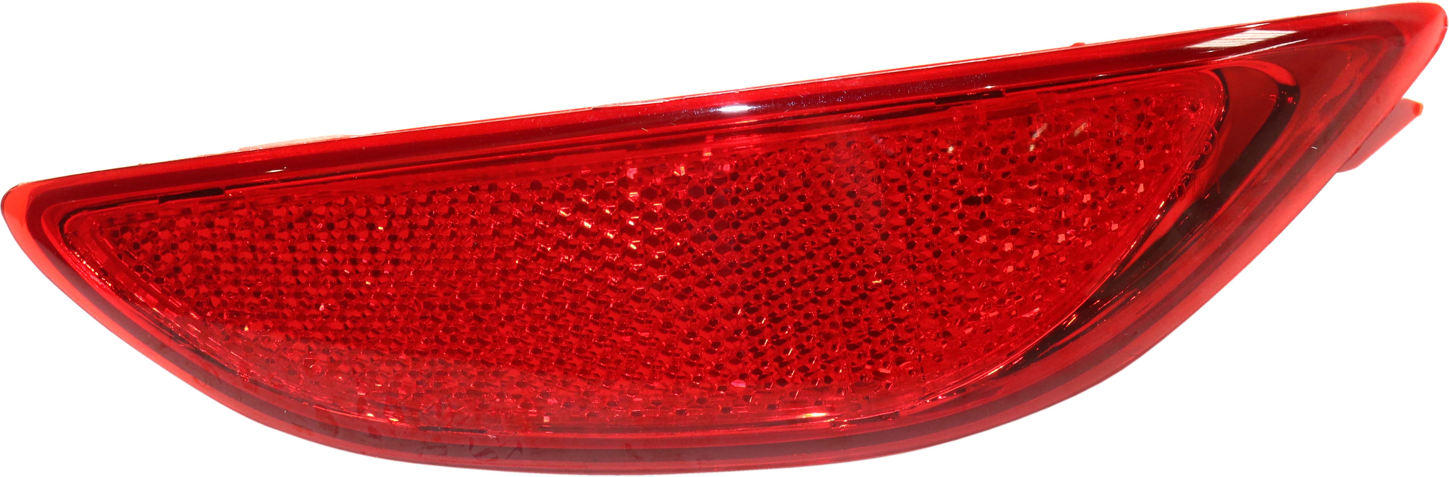 AM ACCENT 12-17 REAR BUMPER REFLECTOR RH Sedan CAPA SKU REPH734901Q Partslink HY1185105C OEM 924061R000