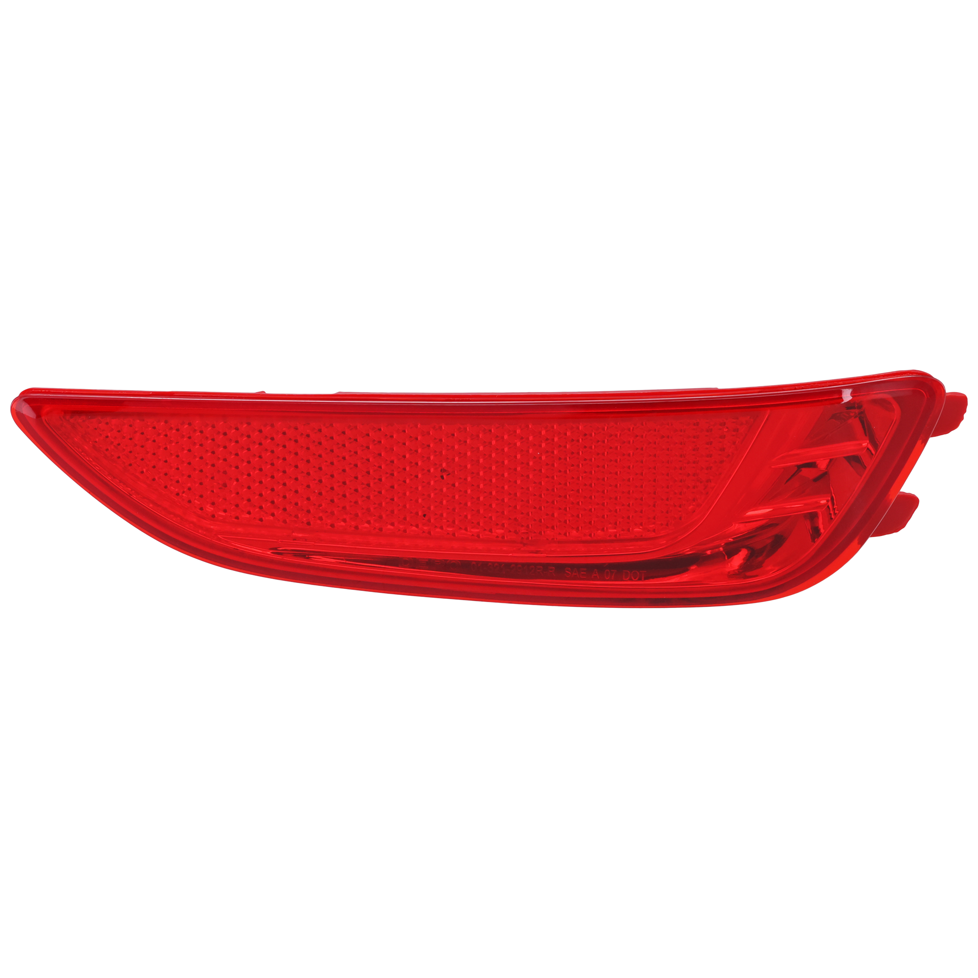 AM ACCENT 12-17 REAR BUMPER REFLECTOR RH Hatchback CAPA SKU REPH734929Q Partslink HY1185104C OEM 924061R200