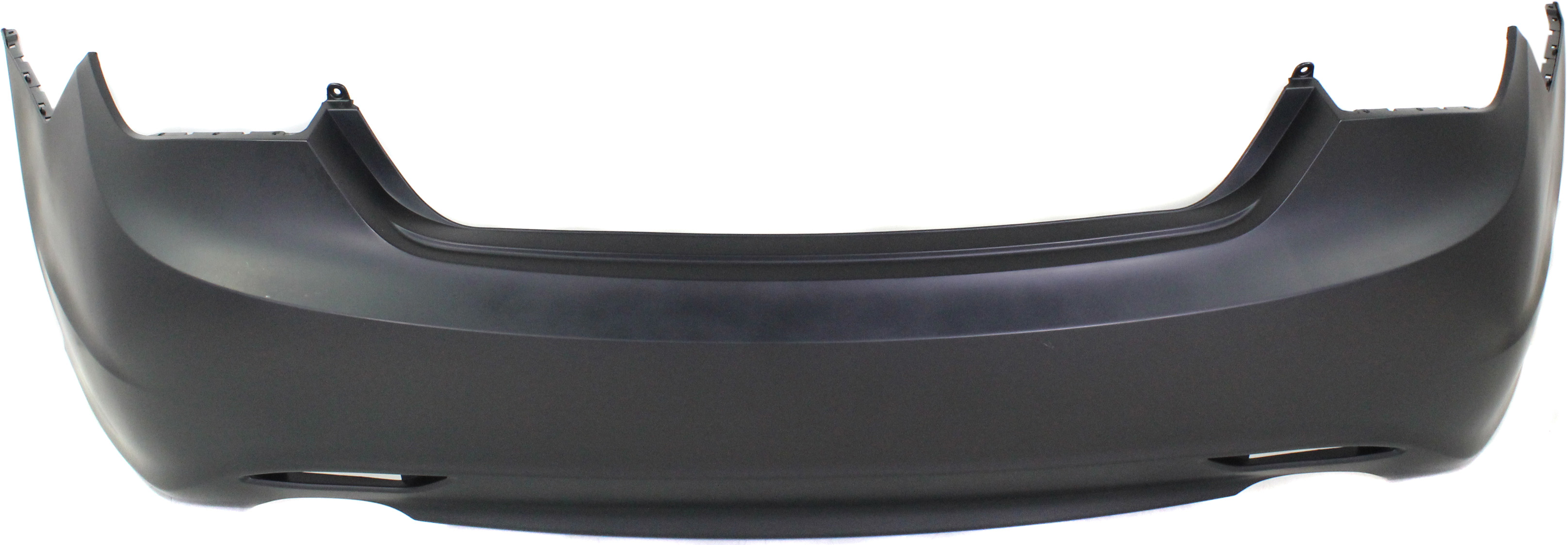 AM SONATA 11-13 REAR BUMPER COVER Primed w Dual Exhaust Holes Exc. Hybrid Model SKU REPH760121P Partslink HY1100176 OEM 866103Q100