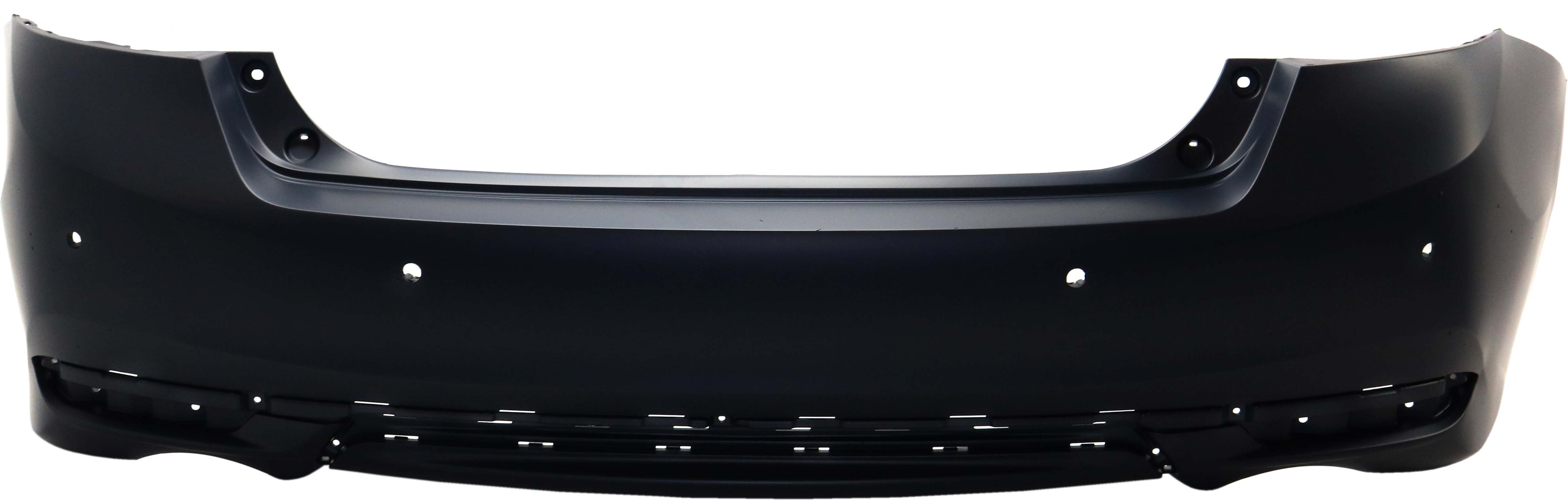 AM ACCORD 16-17 REAR BUMPER COVER Primed 6 Cyl Touring Model Sedan CAPA SKU REPH760152PQ Partslink HO1100293C OEM 71500T2FA80ZZ