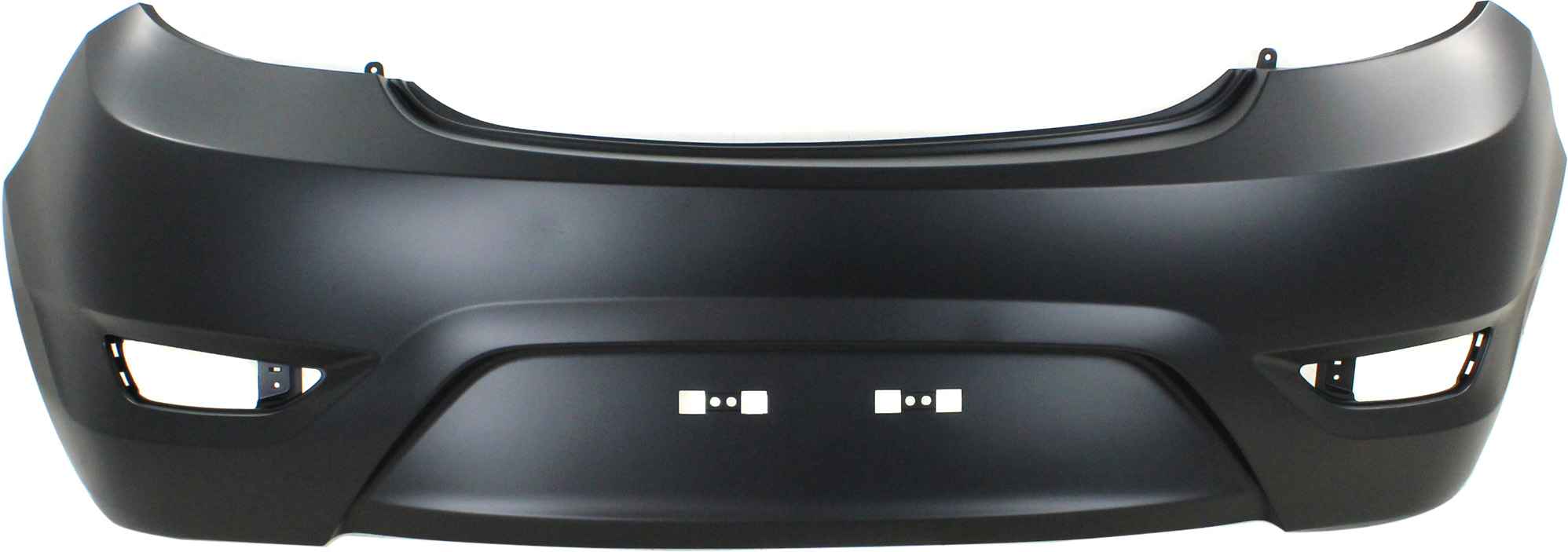 AM ACCENT 12-17 REAR BUMPER COVER Primed Hatchback CAPA SKU REPH760169PQ Partslink HY1100183C OEM 866111R200