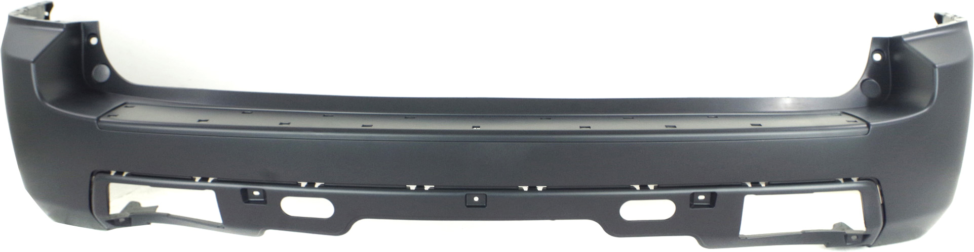 AM PILOT 09-11 REAR BUMPER COVER Primed EX EX L LX Models w o Parking Aid Sensor Holes CAPA SKU REPH760187PQ Partslink HO1100257C OEM 04715SZAA90ZZ