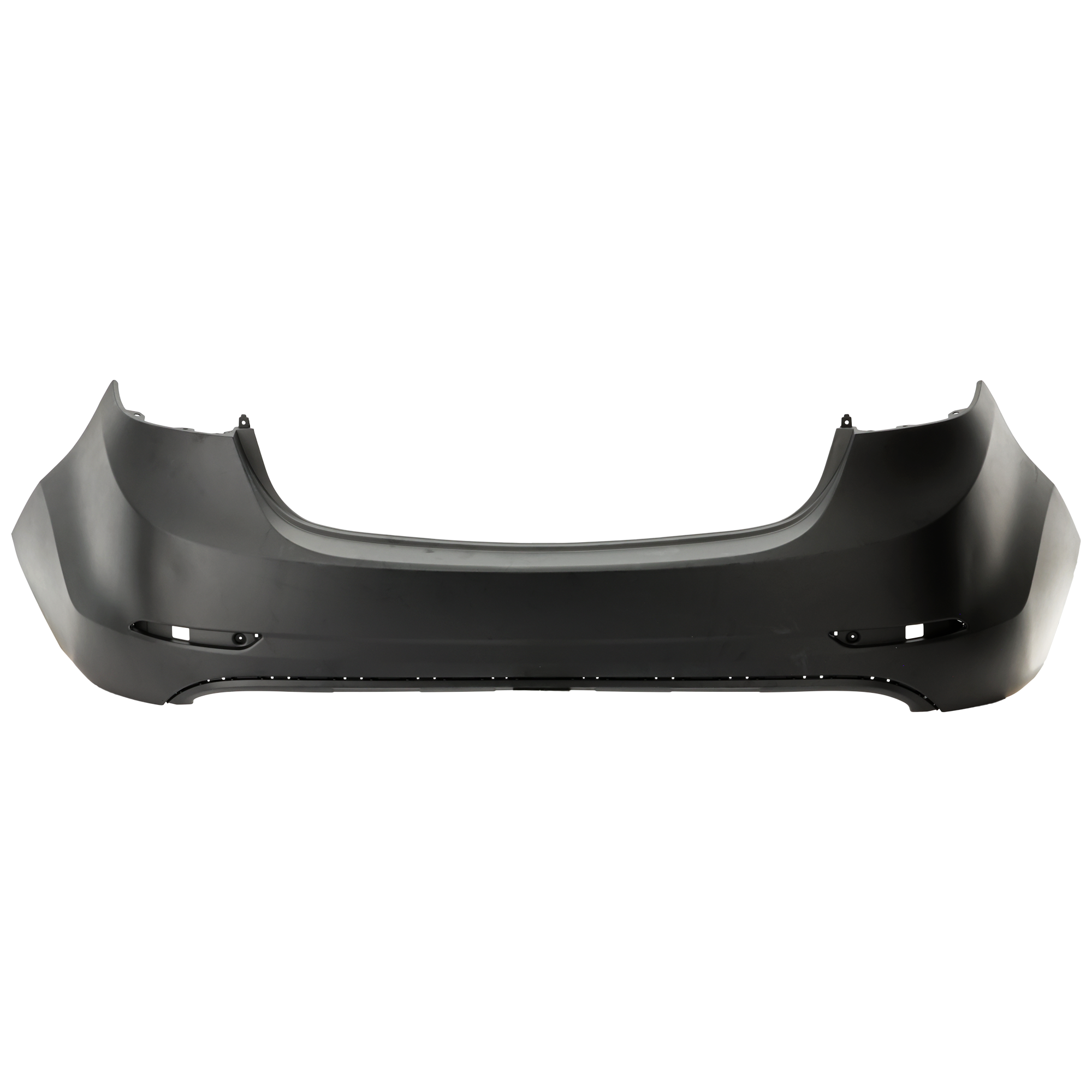 AM ELANTRA 14-16 REAR BUMPER COVER Primed Sedan Korea Built Vehicle CAPA SKU REPH760192PQ Partslink HY1100202C OEM 866113X700