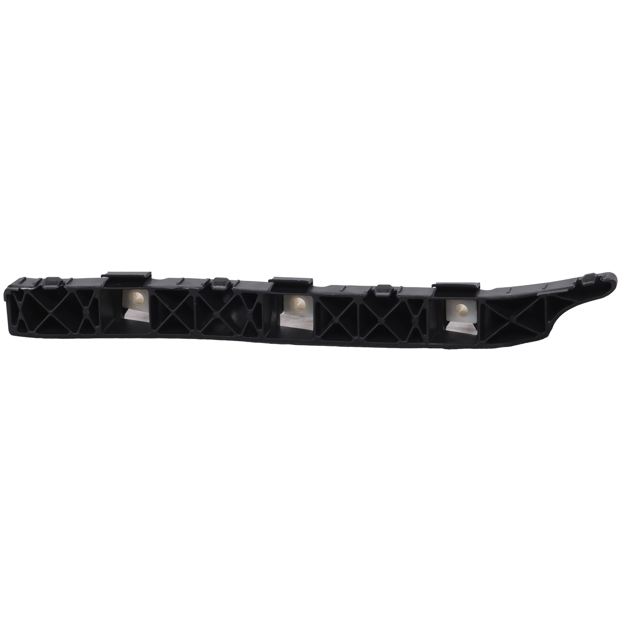 AM ACCENT 12-17 REAR BUMPER BRACKET LH Side Mounting Bracket Plastic Hatchback SKU REPH762728 Partslink HY1132101 OEM 866131R200