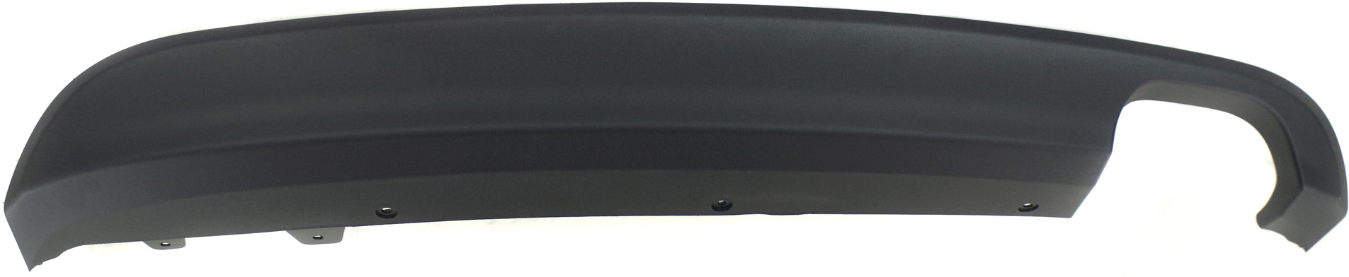 AM ELANTRA 14-16 REAR LOWER VALANCE Lower Bumper Cover Textured 2.0L Eng w Exhaust Hole Sedan Korea Built Vehicle CAPA SKU REPH764307Q Partslink HY1115107C OEM 866123X710