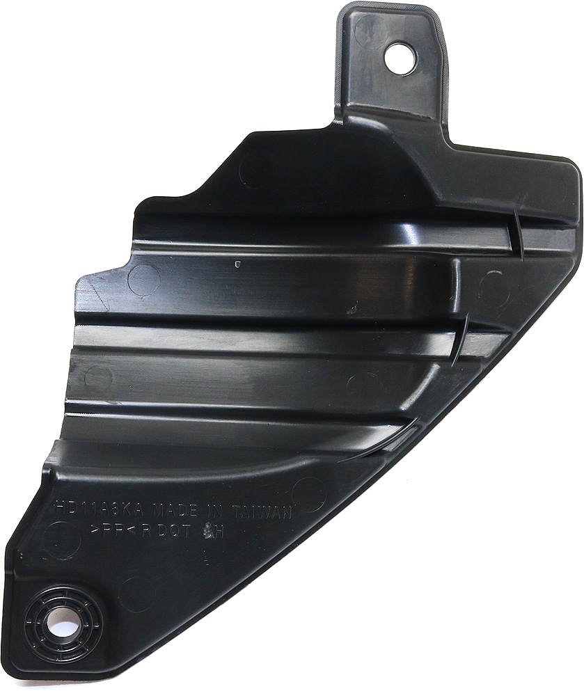 AM CIVIC 16-21 REAR BUMPER FILLER RH Exc. Si Model Sedan SKU REPH765301 Partslink HO1183100 OEM 71504TBAA00