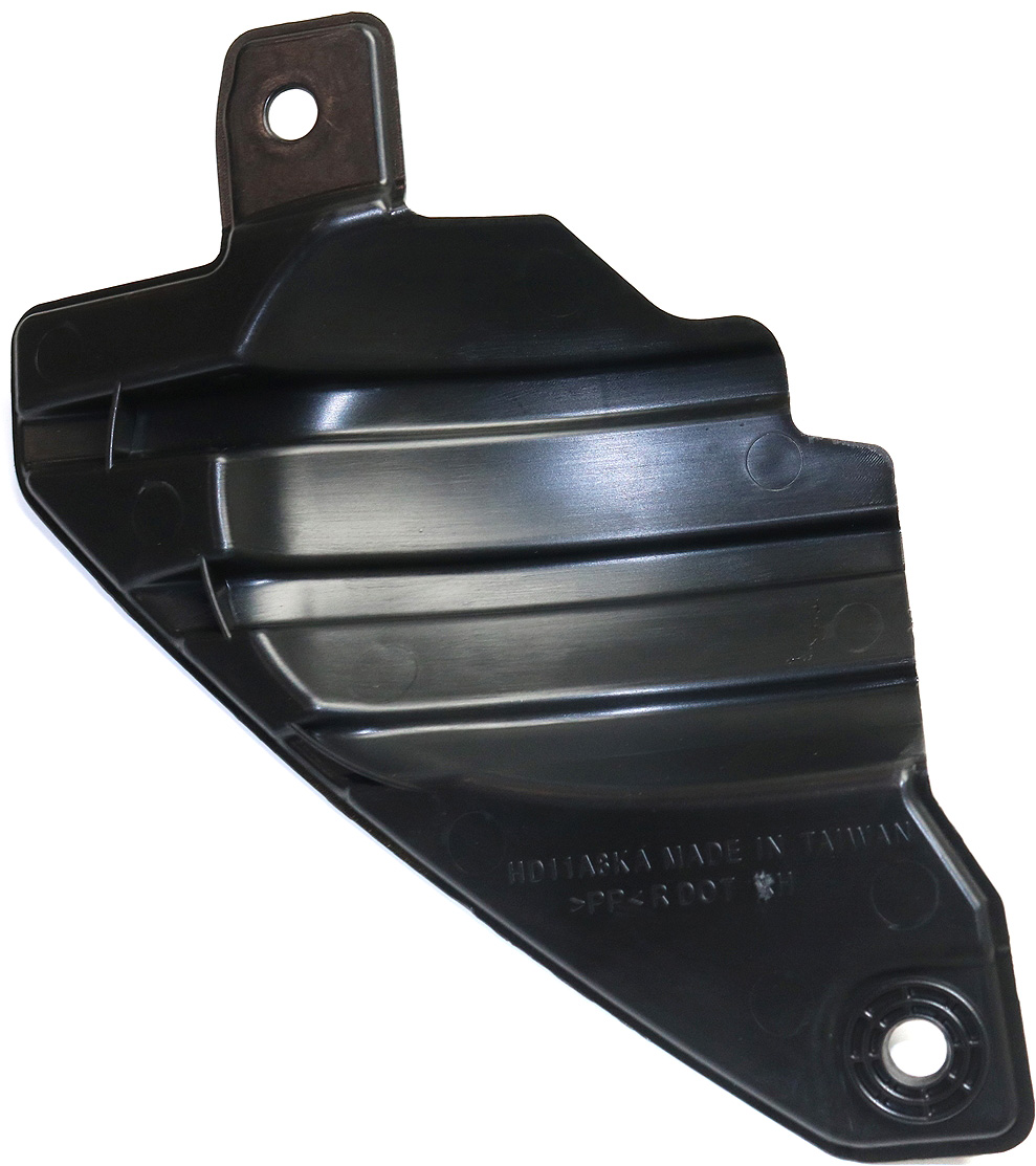 AM CIVIC 16-21 REAR BUMPER FILLER LH Exc. Si Model Sedan SKU REPH765302 Partslink HO1182100 OEM 71509TBAA00