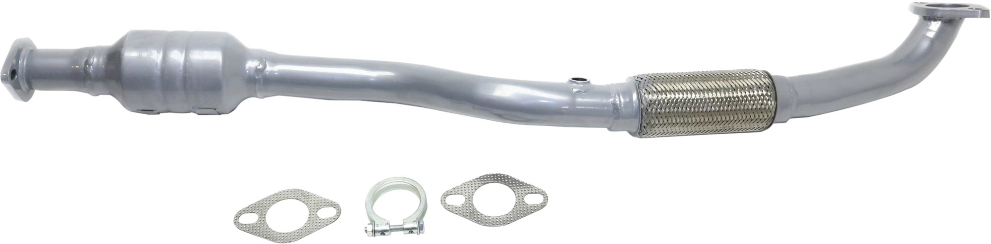 AM ELANTRA 04-06 CATALYTIC CONVERTER Rear 4 Cyl 2.0L Engine w Curved Inlet Includes Gasket and C Clamp SKU REPH960329