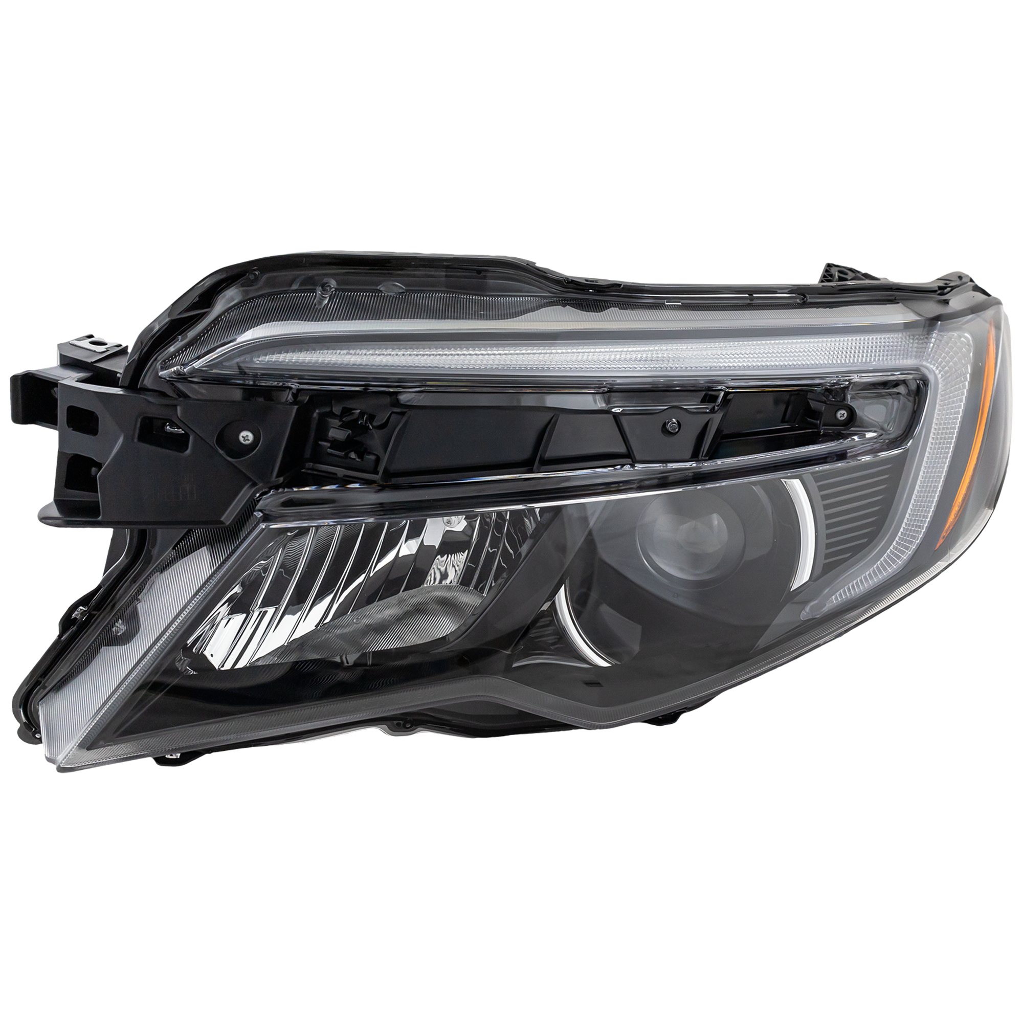 AM PILOT 16-18 RIDGELINE 17-20 HEAD LAMP LH Assembly Halogen Pilot EX EX L Models CAPA SKU REPHD100104Q Partslink HO2502167C OEM 33150TG7A12