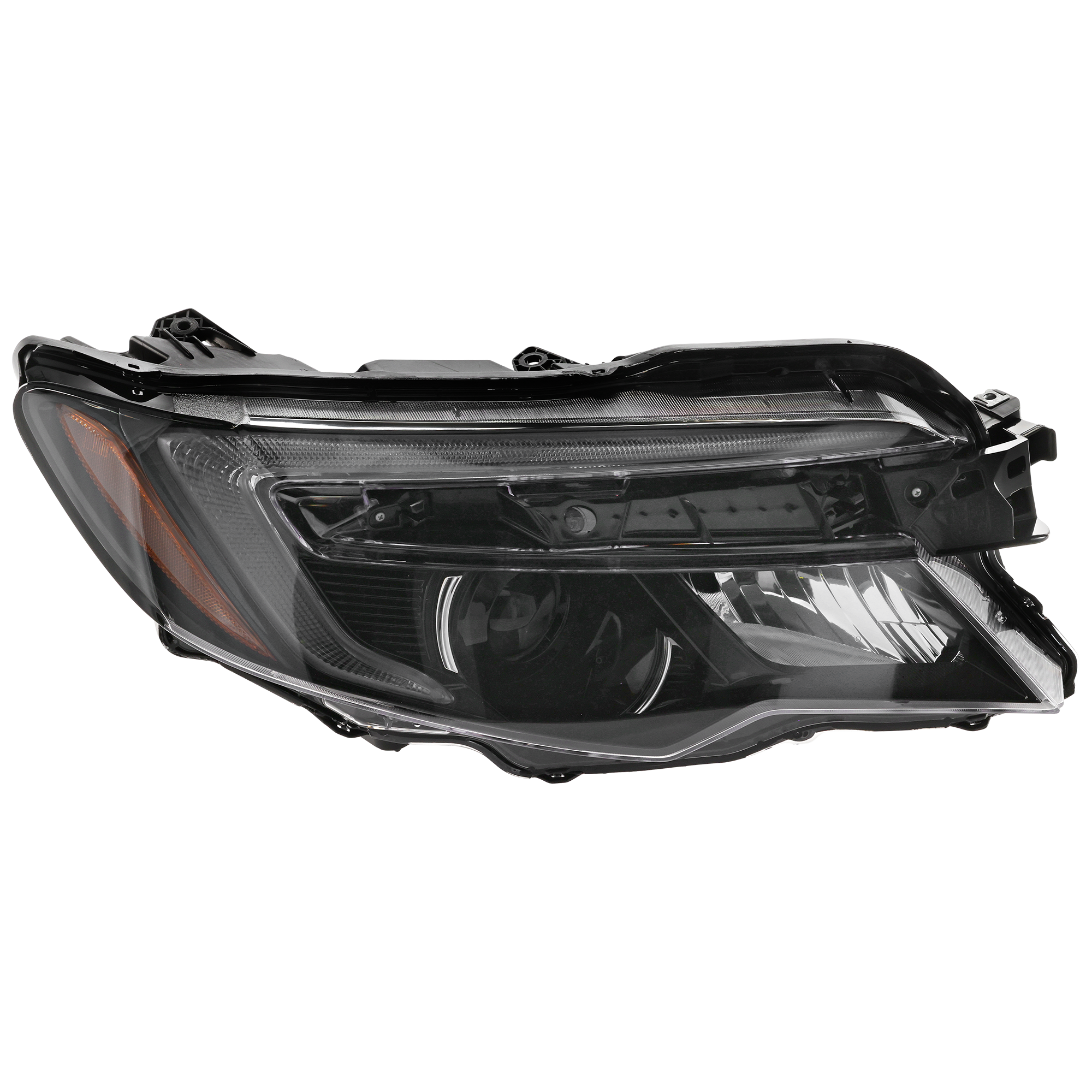 AM PILOT 16-22 RIDGELINE 17-20 HEAD LAMP RH Assembly LED Halogen High Beam Pilot w Auto Dimming CAPA SKU REPHD100107Q Partslink HO2503172C OEM 33100TG7A21