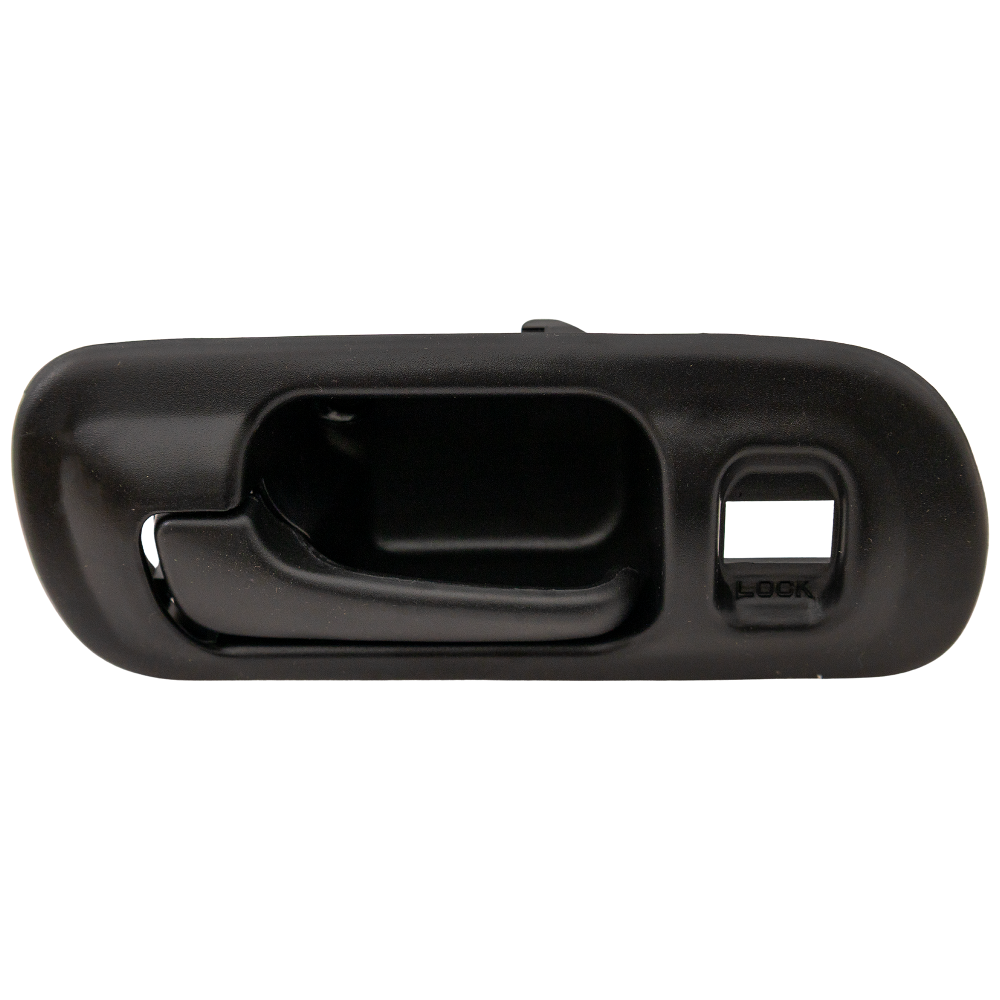 AM CIVIC 96-00 FRONT INTERIOR DOOR HANDLE LH Black w Power Door Lock Hole Sedan SKU REPHD462106 OEM 72160S04004ZB PFM