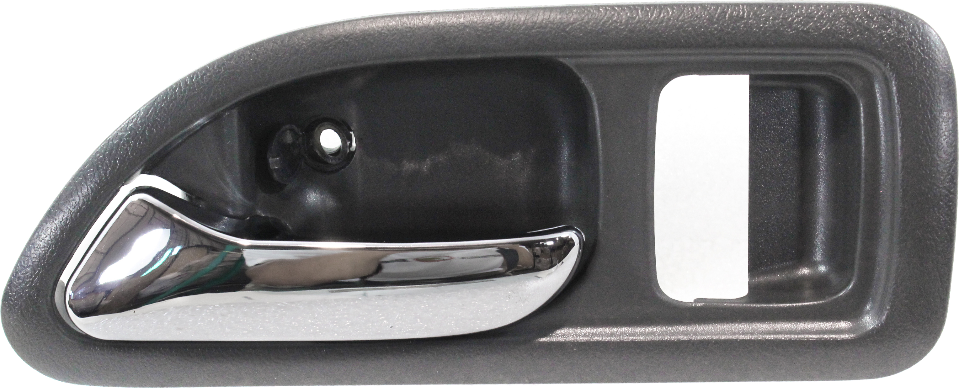 AM ACCORD 94-97 FRONT INTERIOR DOOR HANDLE LH Chrome Gray DX LX Models Coupe Canada Built SKU REPHD462132 Partslink HO1352113 OEM 72165SV2A11ZB