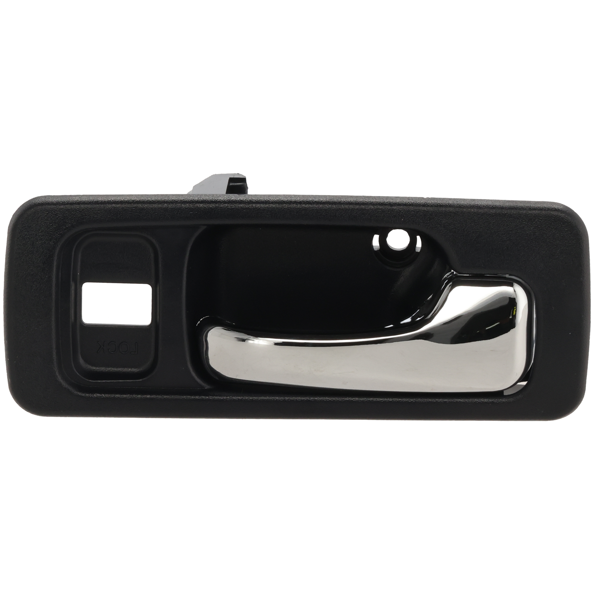 AM ACCORD 90-93 FRONT INTERIOR DOOR HANDLE RH Dark Blue Bezel with Chrome Lever w Door Lock Hole Sedan SKU REPHD462139 Partslink HO1353134 OEM 72125SM4003ZA