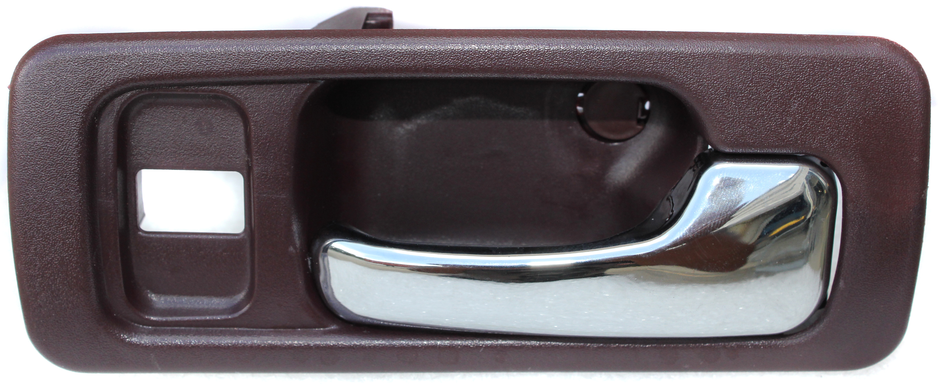 AM ACCORD 90-93 FRONT INTERIOR DOOR HANDLE RH Chrome Lever+Red Light Red Housing w Lock Hole Sedan SKU REPHD462141 Partslink HO1353111 OEM 72125SM4003ZD