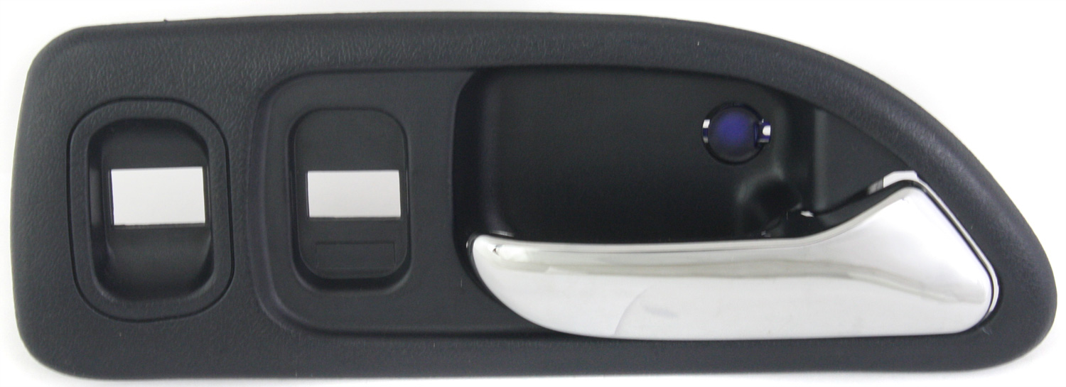 AM ACCORD 94-97 FRONT INTERIOR DOOR HANDLE RH Chrme Blue w Pwr Wdw Hole Sdn Wgn LX USA EX EX R SE SKU REPHD462155 OEM 72125SV4003ZJ