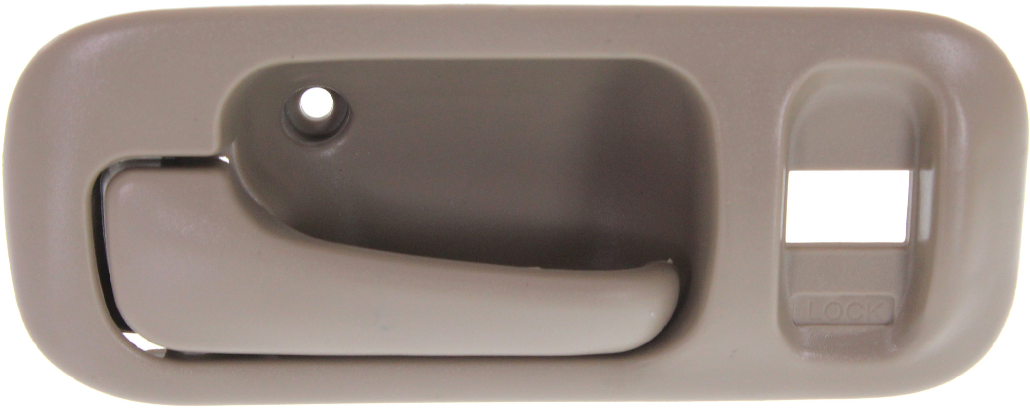 AM ODYSSEY 95-98 CR V 97-01 FRONT INTERIOR DOOR HANDLE LH Beige Plastic w Lock Hole SKU REPHD462366 OEM 72164SX0003ZC 72164S10A11ZA PF