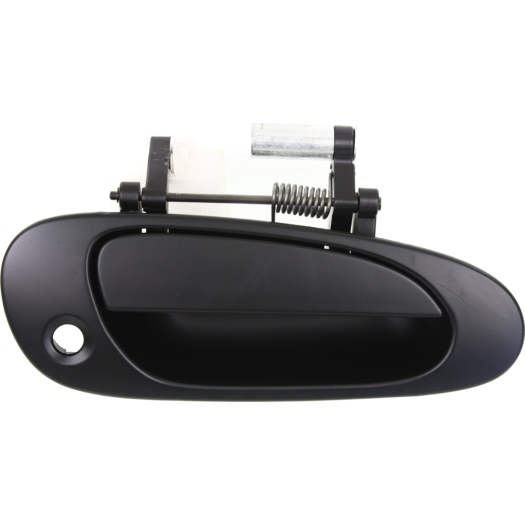 AM CIVIC 02-05 FRONT EXTERIOR DOOR HANDLE RH Smooth Black Plastic SKU REPHD462387 OEM 72140S6AJ01