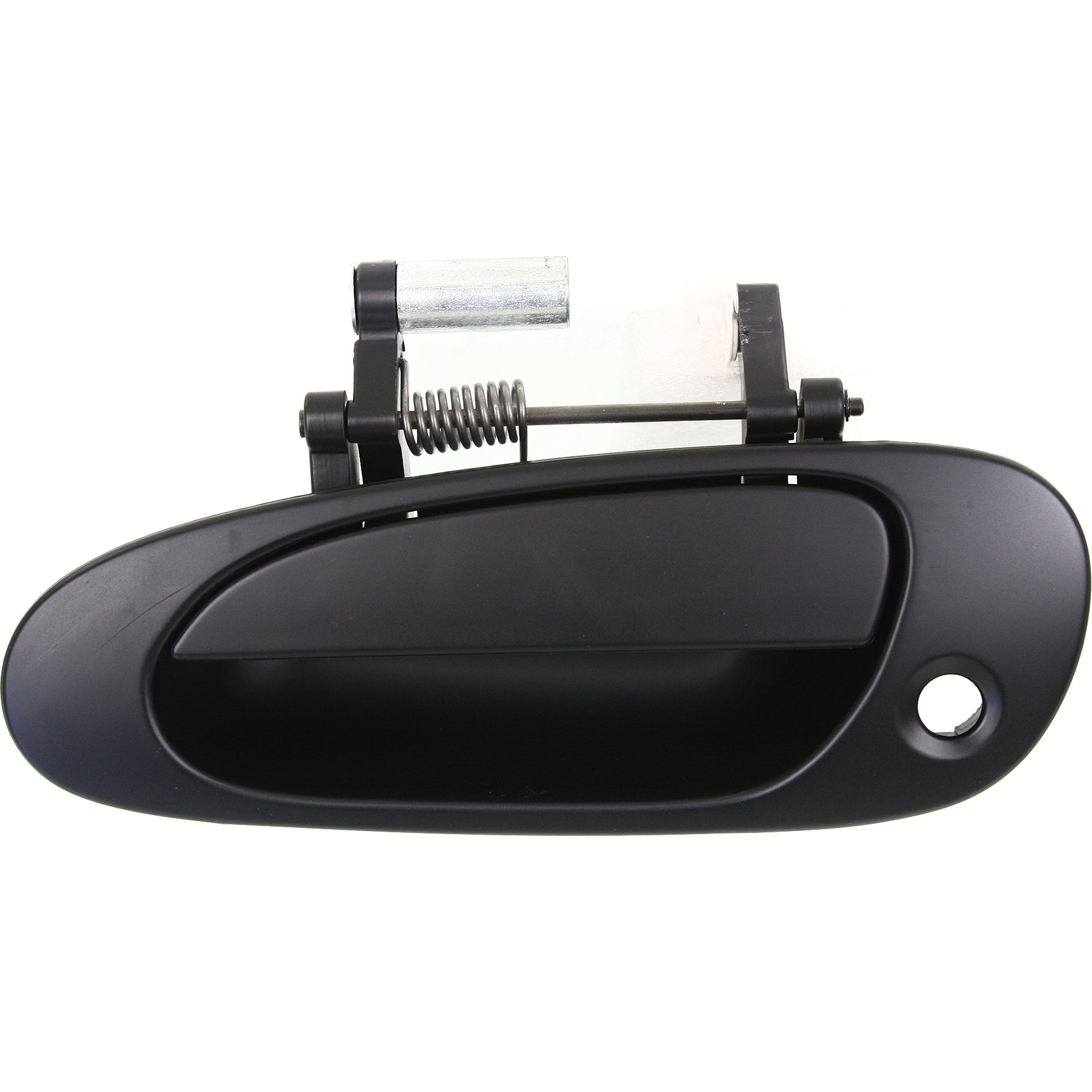 AM CIVIC 02-05 FRONT EXTERIOR DOOR HANDLE LH Smooth Black Plastic SKU REPHD462388 OEM 72180S6AJ01