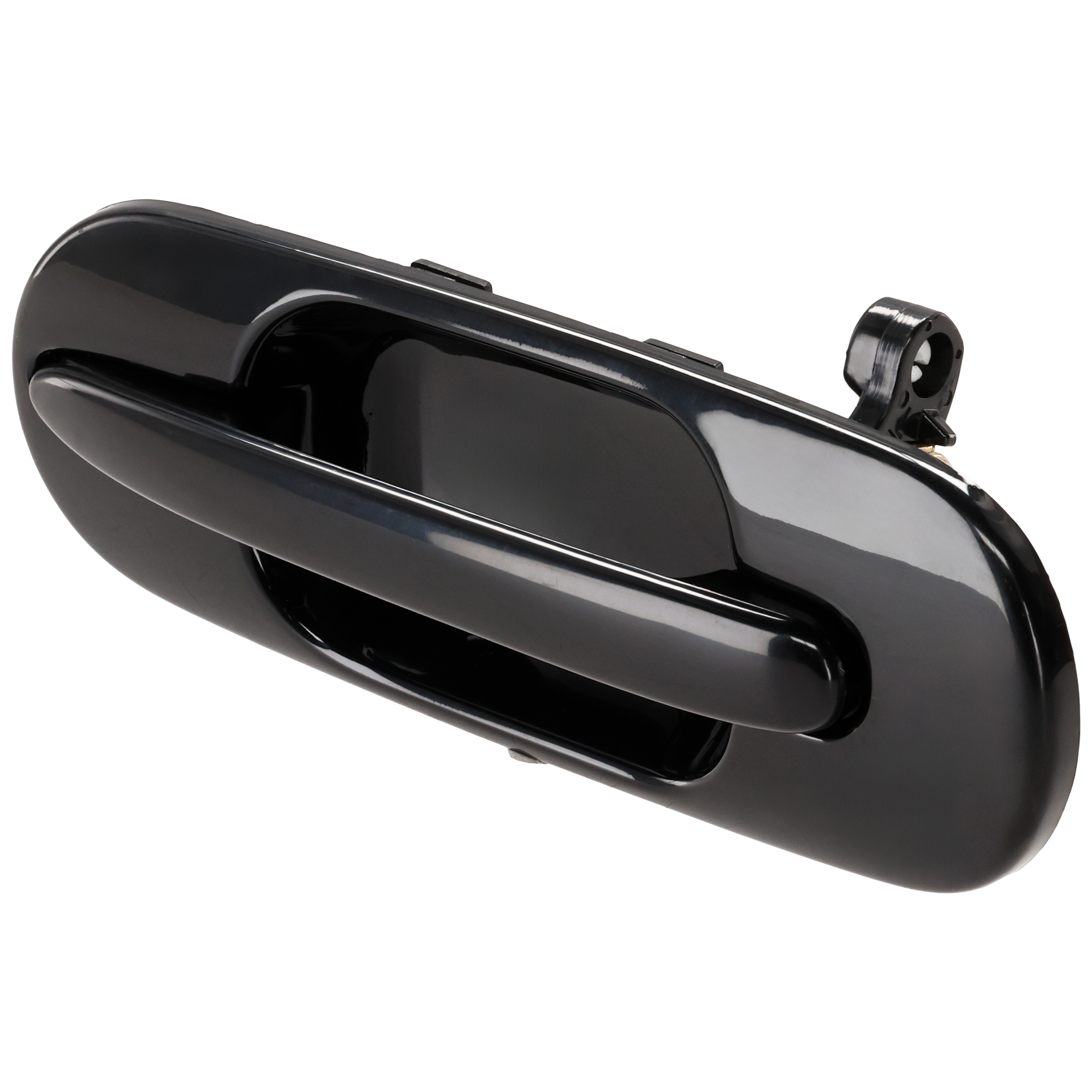 AM CR V 97-01 REAR EXTERIOR DOOR HANDLE LH Smooth Black PTM SKU REPHD491302 Partslink HO1520105 OEM 72680ST0J02ZS 72680ST0003