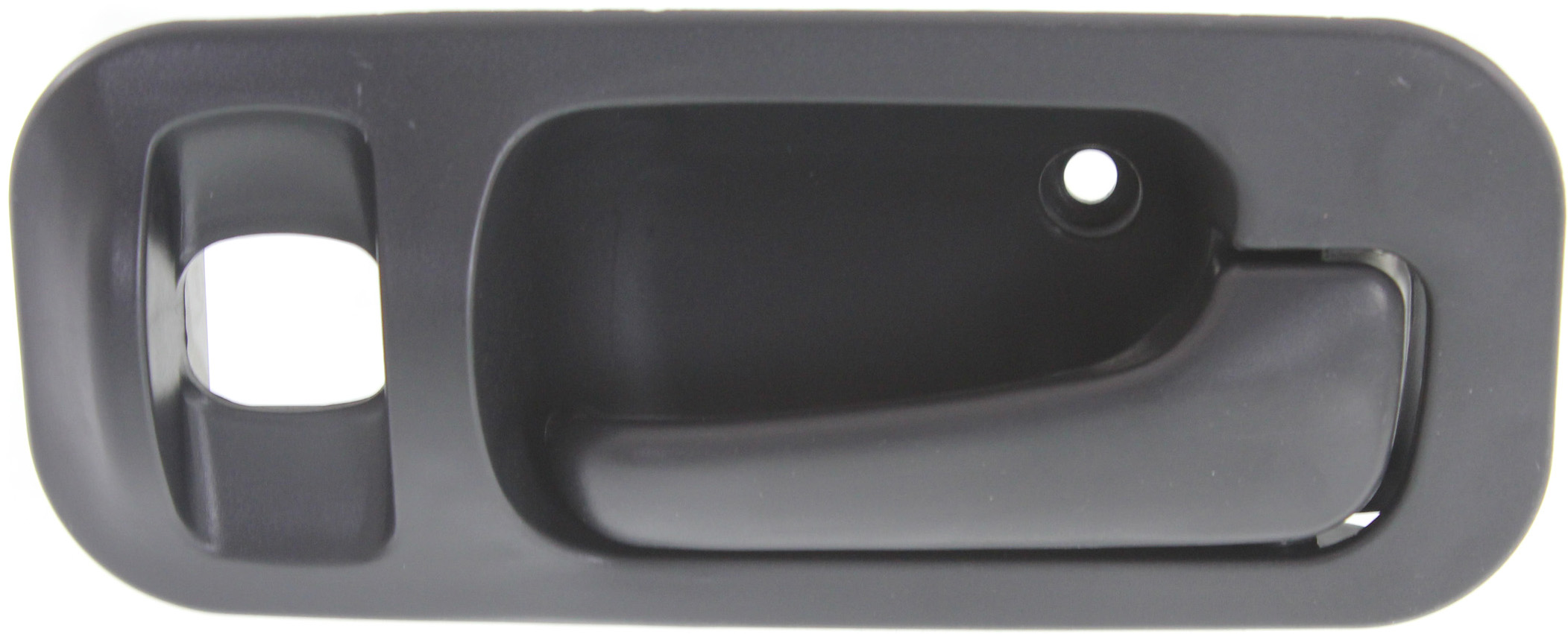 AM CIVIC 92-95 ODYSSEY 95-97 REAR INTERIOR DOOR HANDLE RH Textured Black w Hole w Power Window SKU REPHD491325 OEM 72620SR4J02ZB PFM