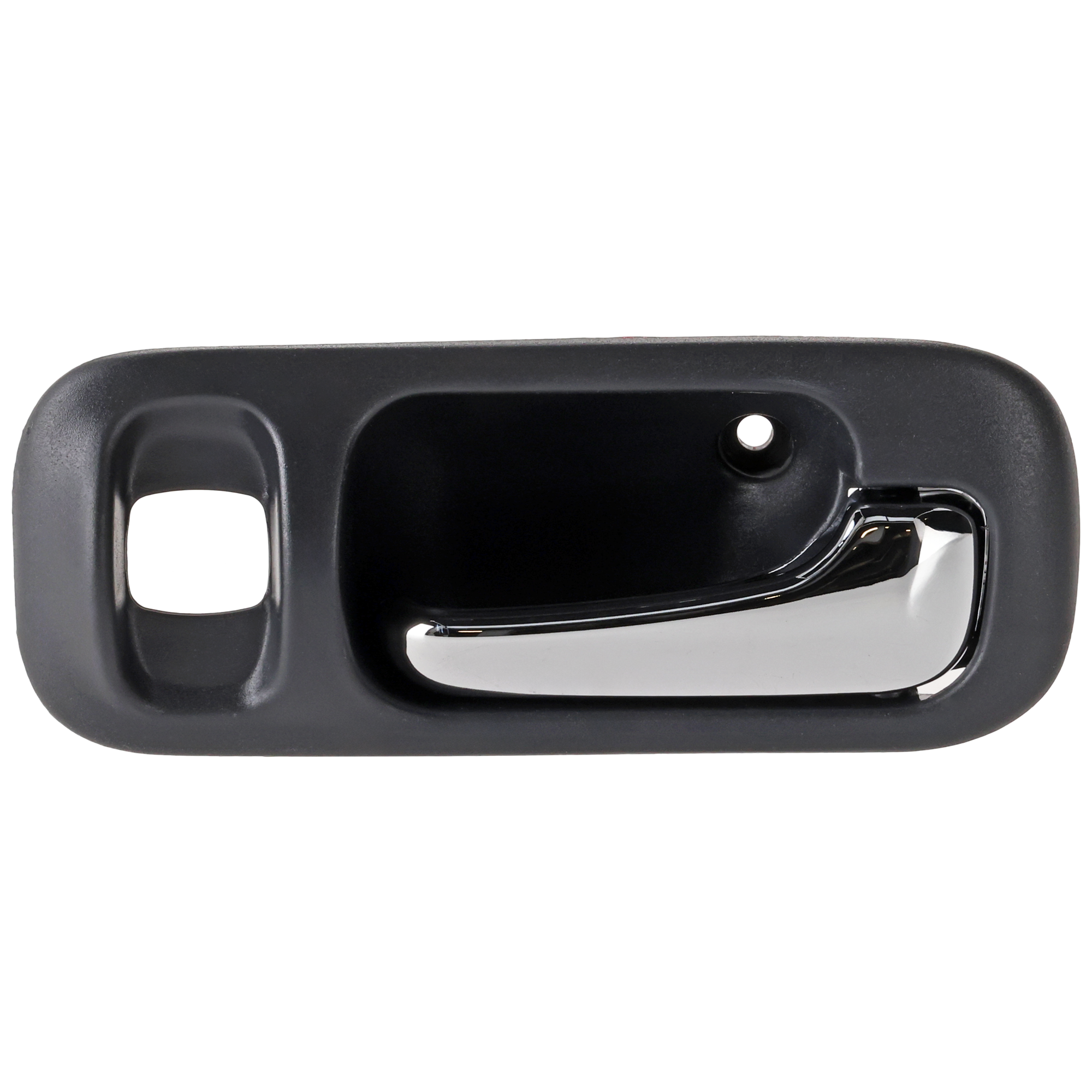 AM ODYSSEY 95-98 CR V 97-01 REAR INTERIOR DOOR HANDLE RH Chrome Lever+Deep Gray Housing Plastic w Lock Hole SKU REPHD491333 OEM 72624S10A11ZA