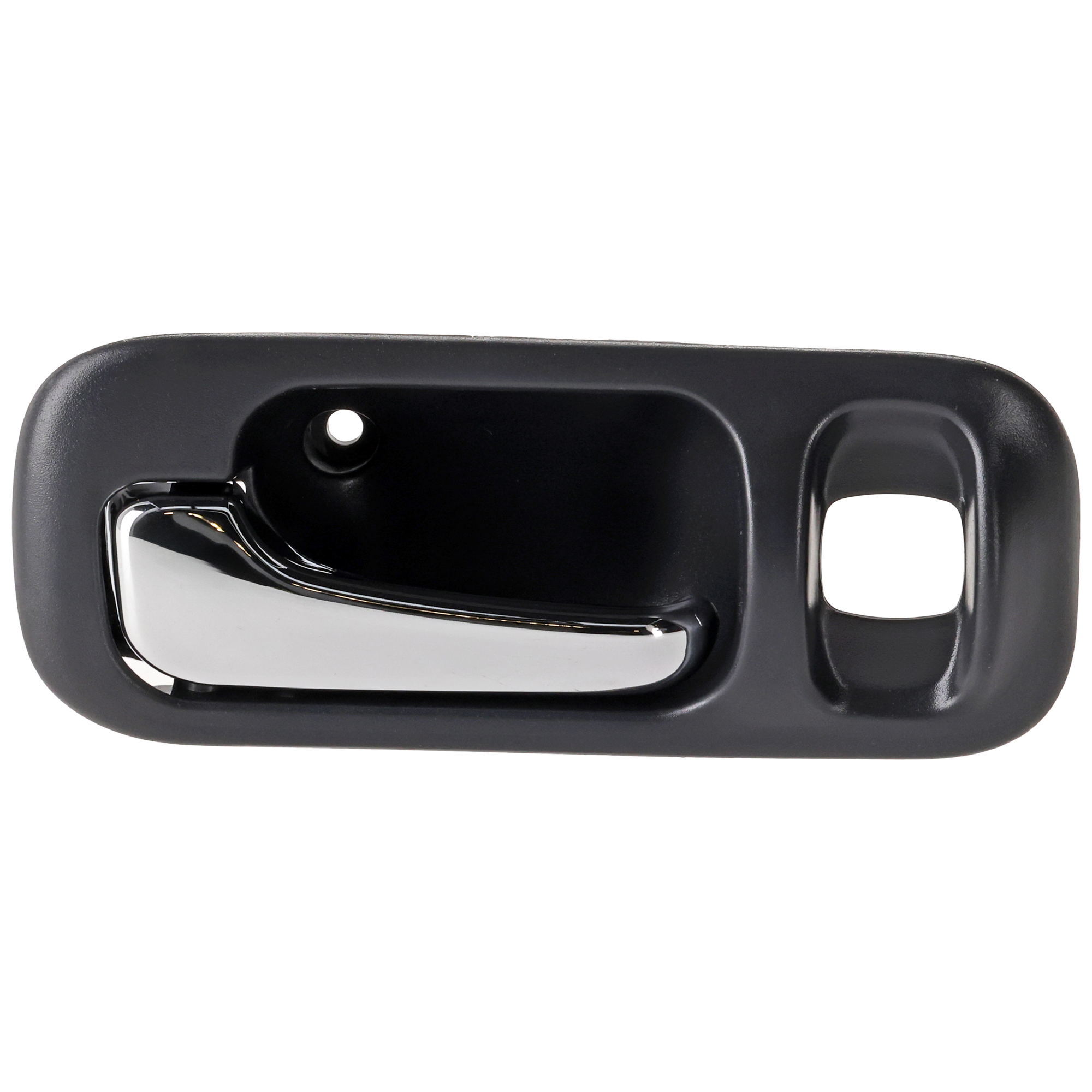 AM ODYSSEY 95-98 CR V 97-01 REAR INTERIOR DOOR HANDLE LH Chrome Lever+Deep Gray Housing Plastic w Lock Hole SKU REPHD491334 OEM 72664S10A11ZA