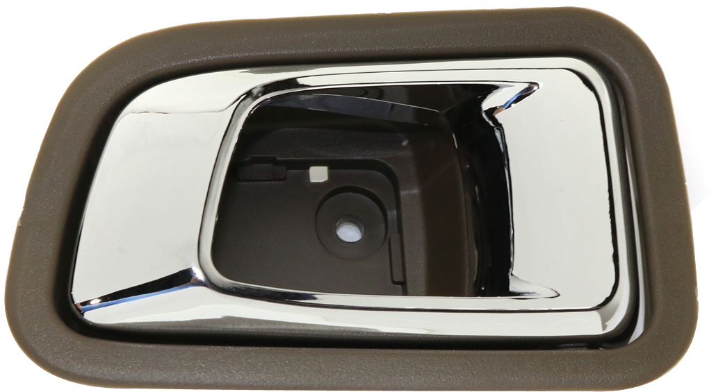 AM PILOT 03-08 REAR INTERIOR DOOR HANDLE RH Chrome+Saddle Brown Plastic SKU REPHD491365 OEM 72620S9VA01ZF