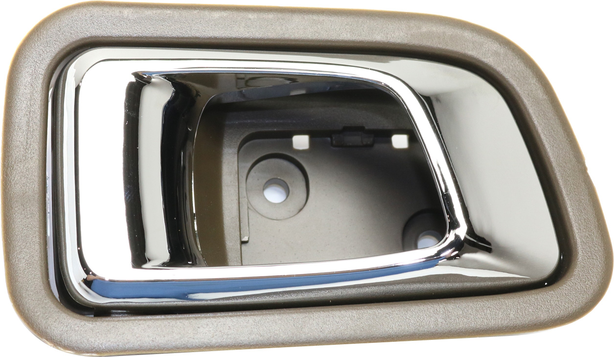 AM PILOT 03-08 REAR INTERIOR DOOR HANDLE LH Chrome+Saddle Brown Plastic SKU REPHD491366 OEM 72660S9VA01ZF