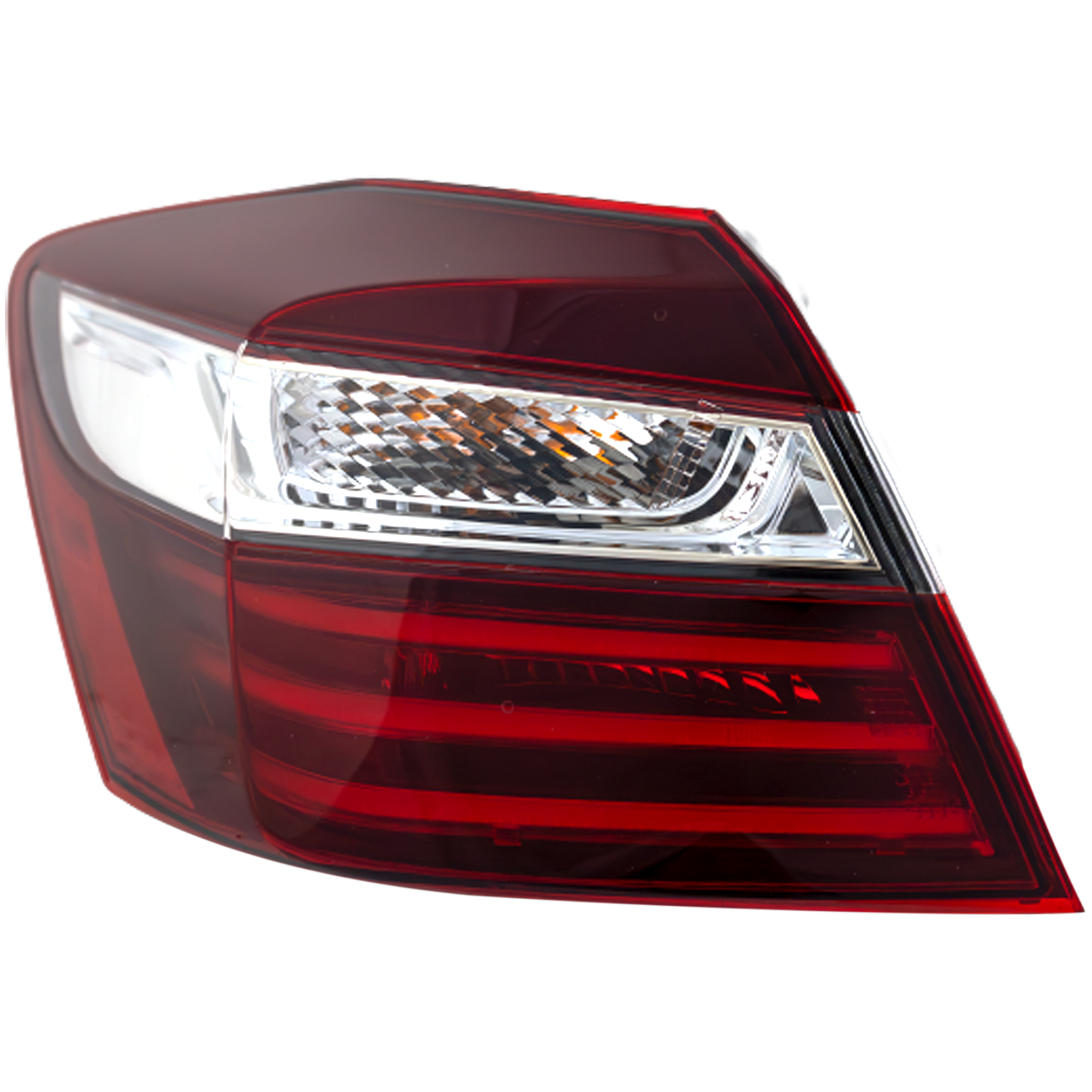 AM ACCORD 16-17 TAIL LAMP LH Outer Assembly Halogen Exc. Hybrid Model Sedan SKU REPHD730102 Partslink HO2804108 OEM 33550T2AA21