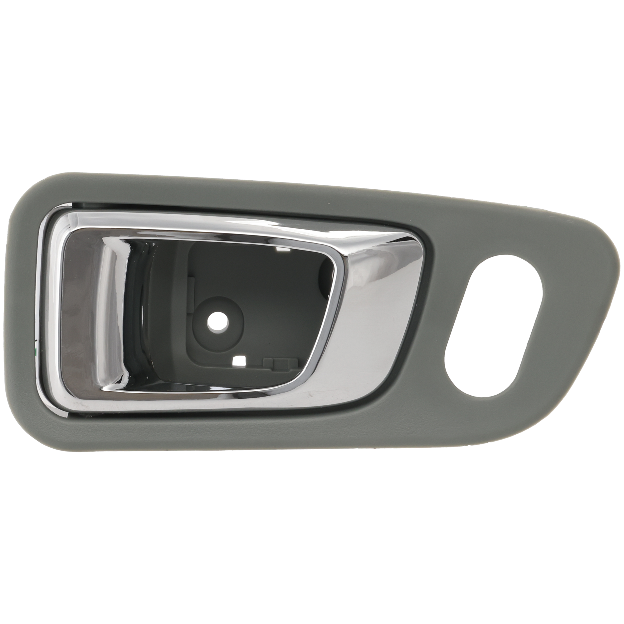 AM PILOT 03-08 FRONT INTERIOR DOOR HANDLE RH Chrome+Green Plastic SKU REPHDA462109 OEM 72125S9VA01ZA