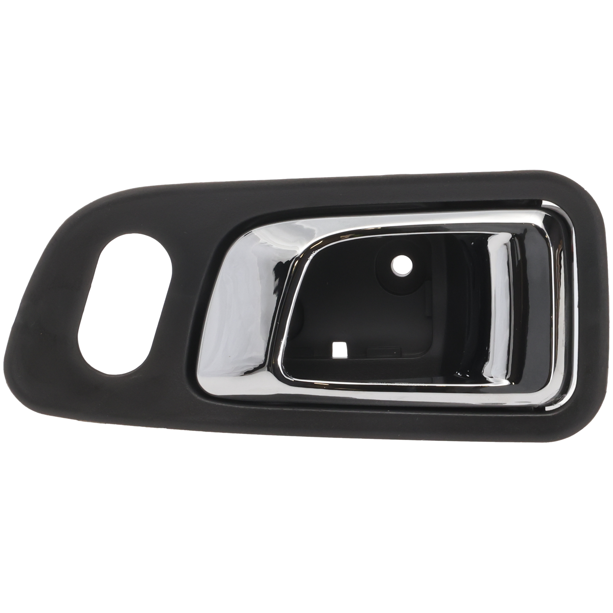 AM PILOT 03-08 FRONT INTERIOR DOOR HANDLE RH Chrome+Fern Dark Gray Plastic SKU REPHDA462113 OEM 72125S9VA01ZE