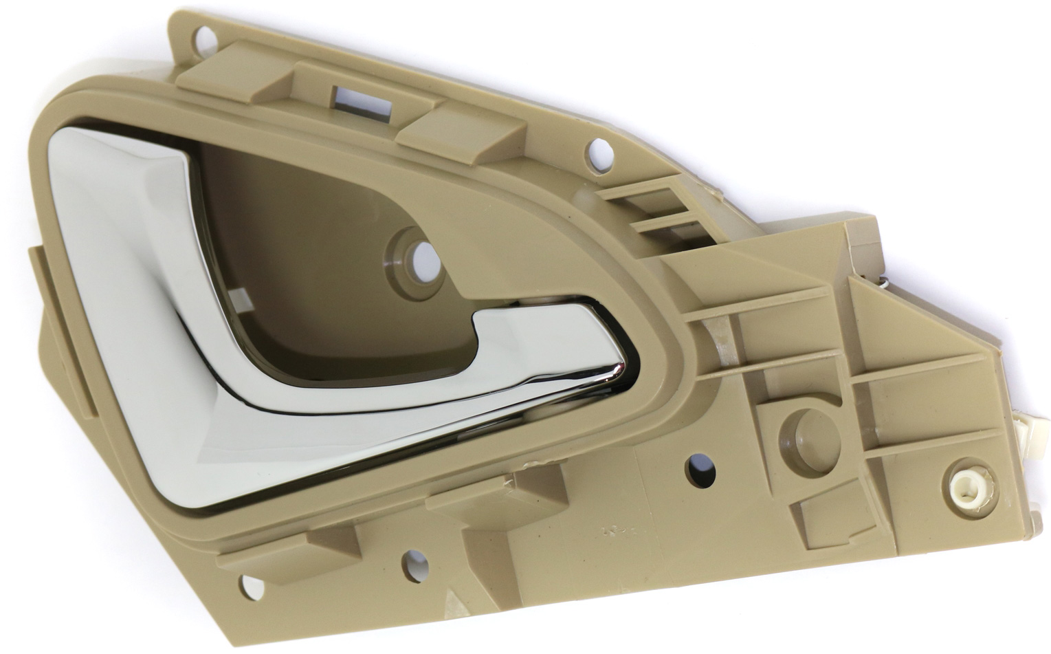 AM ODYSSEY 05-10 FRONT INTERIOR DOOR HANDLE RH Chrome+Ivory Beige Plastic SKU REPHDA462125 OEM 72120SHJA01ZC