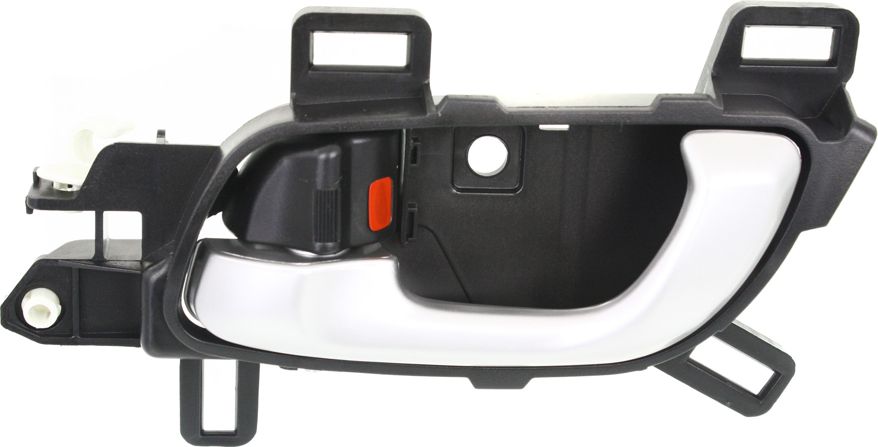 AM CIVIC 12-15 FRONT INTERIOR DOOR HANDLE LH Silver Lever+Black Housing Plastic Coupe Sedan SKU REPHDA462146 Partslink HO1352146 OEM 72160TR3A11ZC