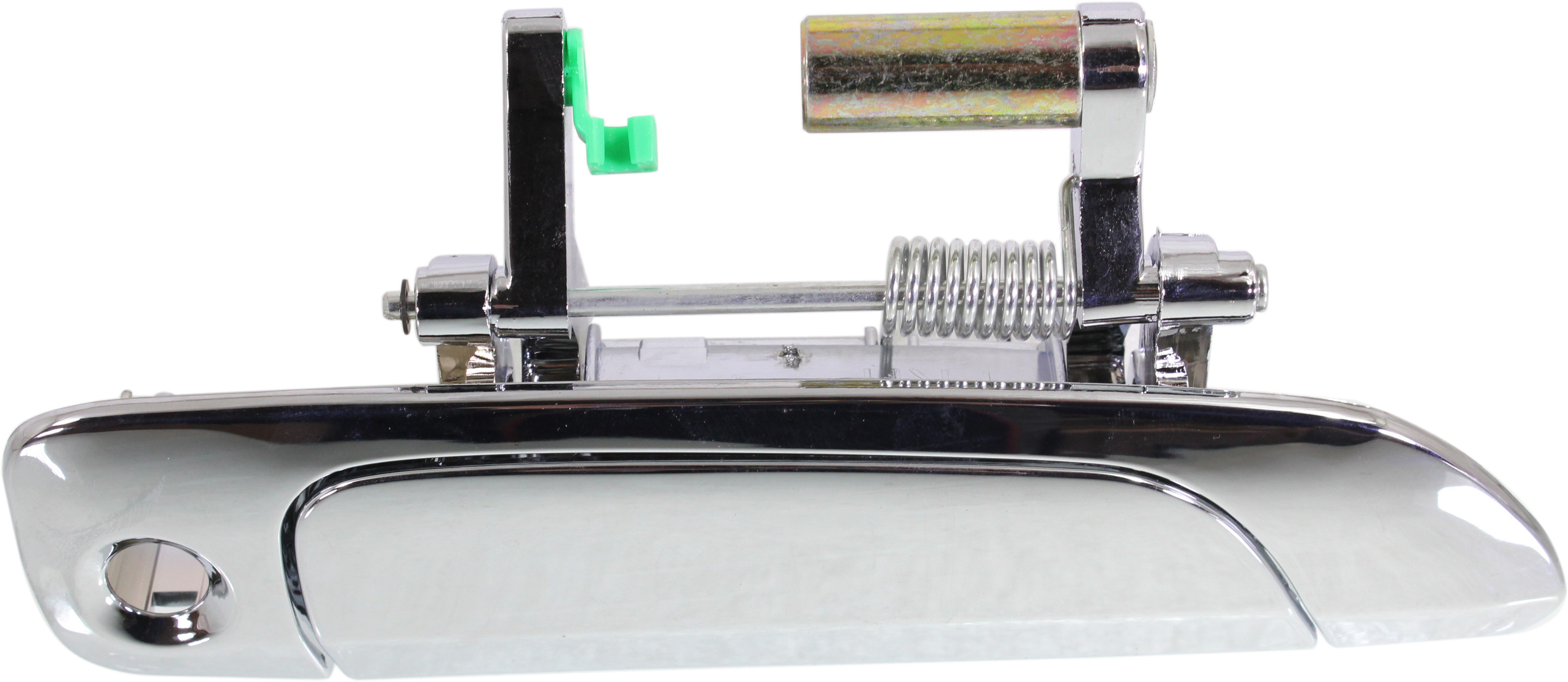 AM CIVIC 01-05 FRONT EXTERIOR DOOR HANDLE RH All Chrome w Keyhole Sedan SKU REPHO462101C OEM 72140S5DA02 PFM