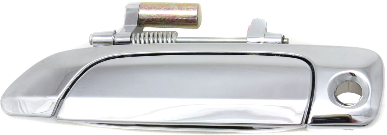 AM CIVIC 01-05 FRONT EXTERIOR DOOR HANDLE LH All Chrome w Keyhole Sedan SKU REPHO462102C OEM 72180S5DA02 PFM