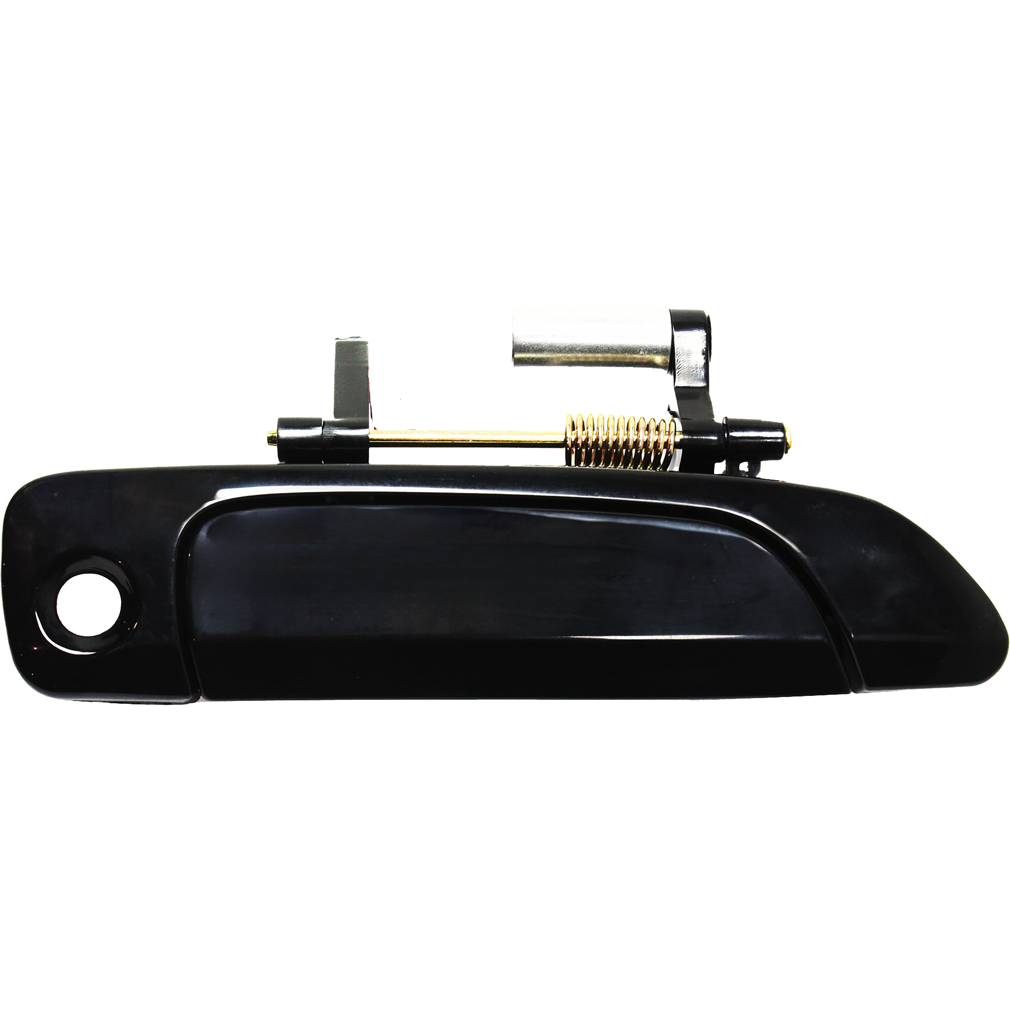 AM CIVIC 01-05 FRONT EXTERIOR DOOR HANDLE RH Smooth Black w Keyhole Sedan SKU REPHO462105 OEM 72140S5DA02