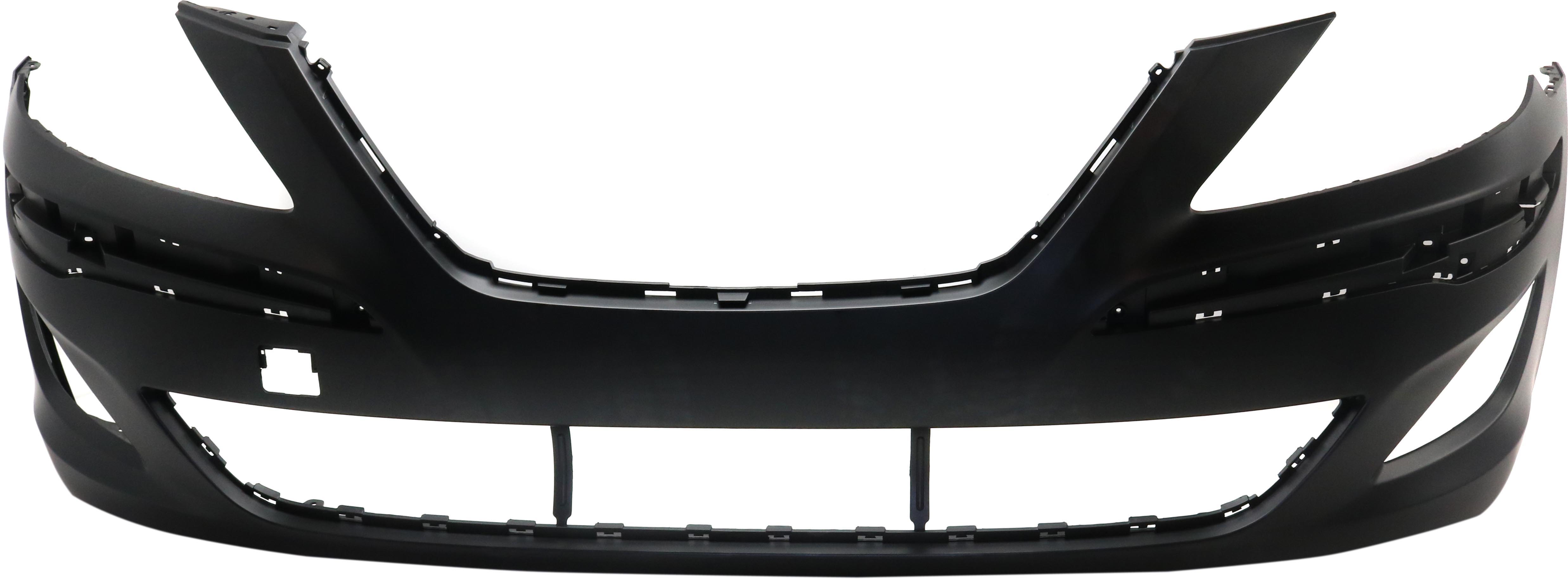 AM GENESIS 11-14 FRONT BUMPER COVER Primed w o Park Assist Snsr Holes Sedan CAPA SKU REPHY010302PQ Partslink HY1000190C OEM 865113M500