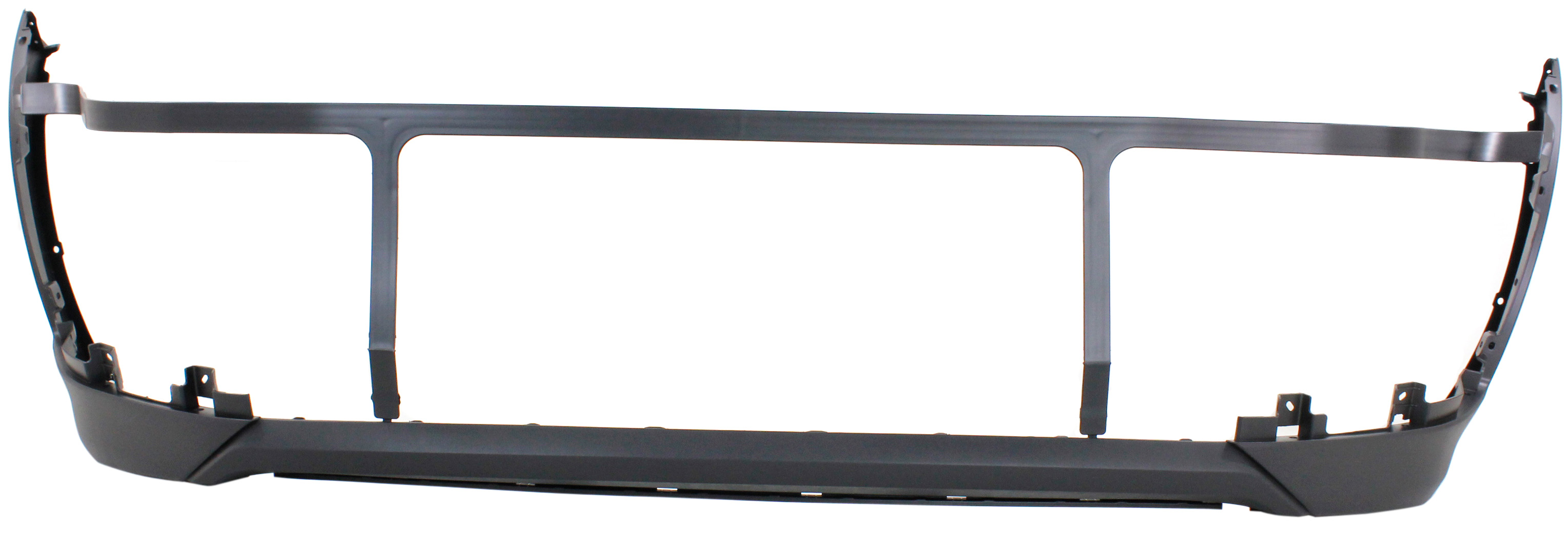 AM TUCSON 16-18 FRONT BUMPER COVER Lower Textured w o Skid Plate SKU REPHY010307 Partslink HY1015104 OEM 86512D3000