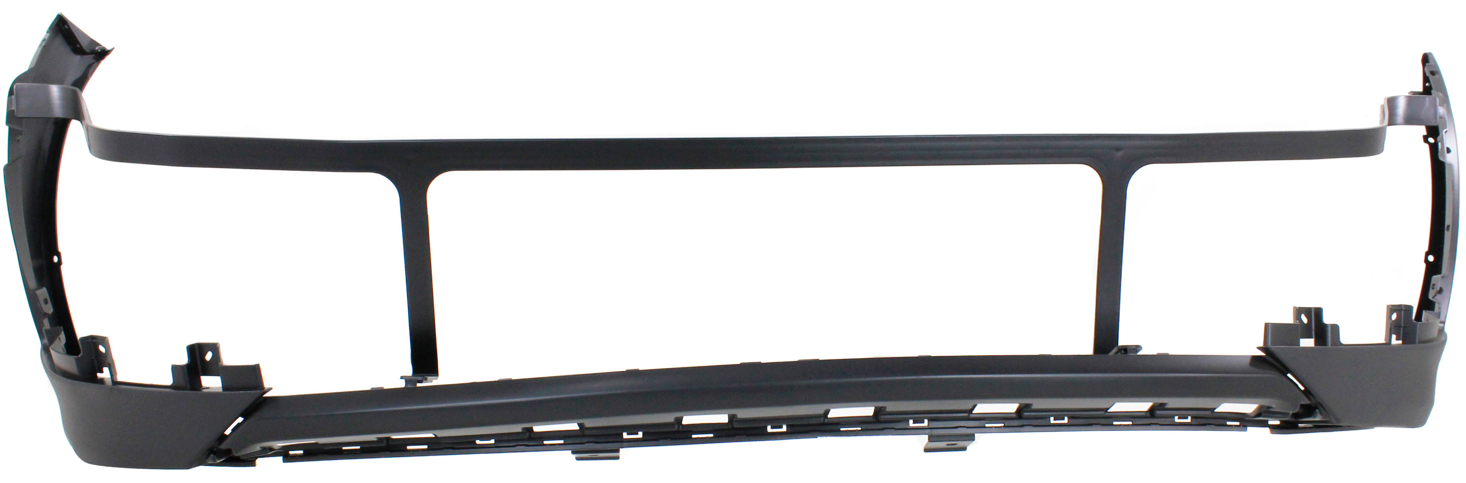 AM TUCSON 16-18 FRONT BUMPER COVER Lower Textured w Skid Plate w o Pedestrian Recognition SKU REPHY010308 Partslink HY1015105 OEM 86512D3100