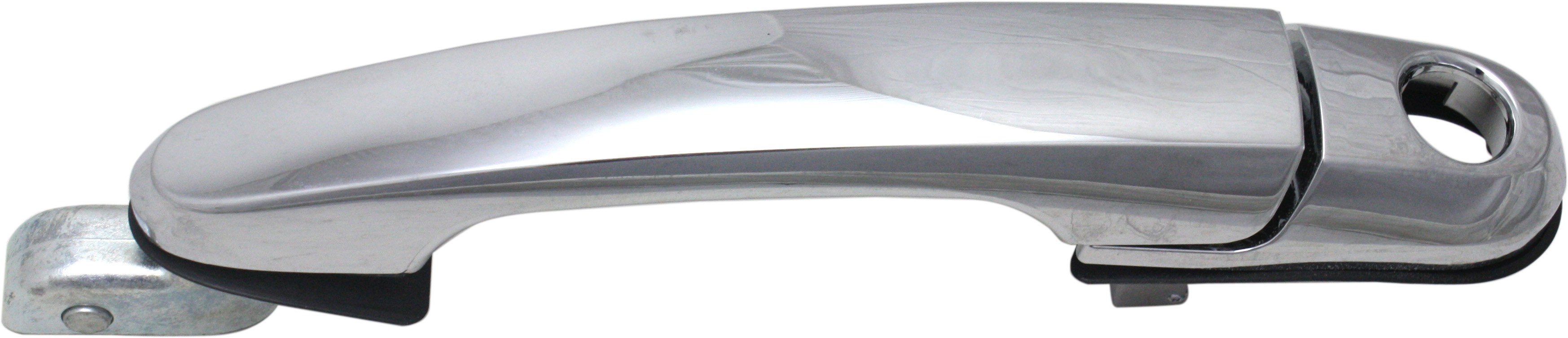 AM TUCSON 05-09 FRONT EXTERIOR DOOR HANDLE LH All Chrome w Keyhole SKU REPHY462132C Partslink HY1310129 OEM 826502E010