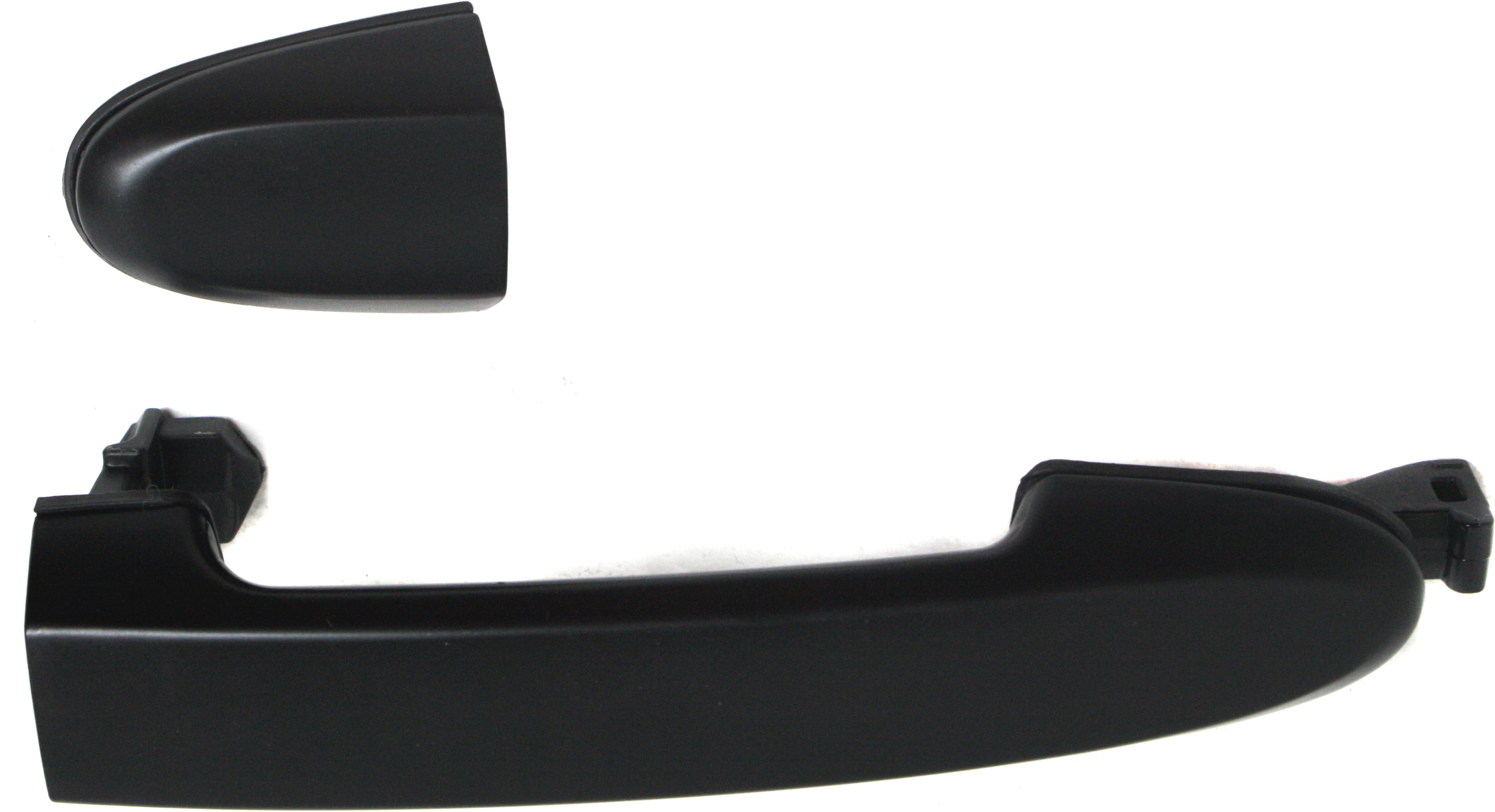 AM SANTA FE 07-12 FRONT EXTERIOR DOOR HANDLE RH Primed Black w o Keyhole SKU REPHY462139 OEM 826522B010