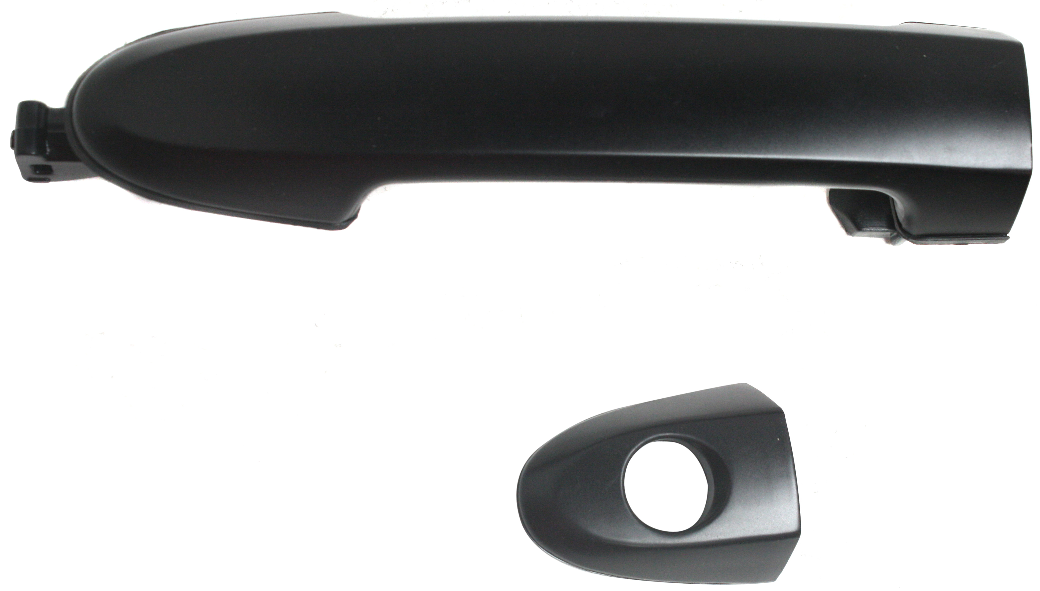 AM SANTA FE 07-12 FRONT EXTERIOR DOOR HANDLE LH Primed Black w Keyhole SKU REPHY462140 Partslink FDH010231 OEM 826512B000-826522B000