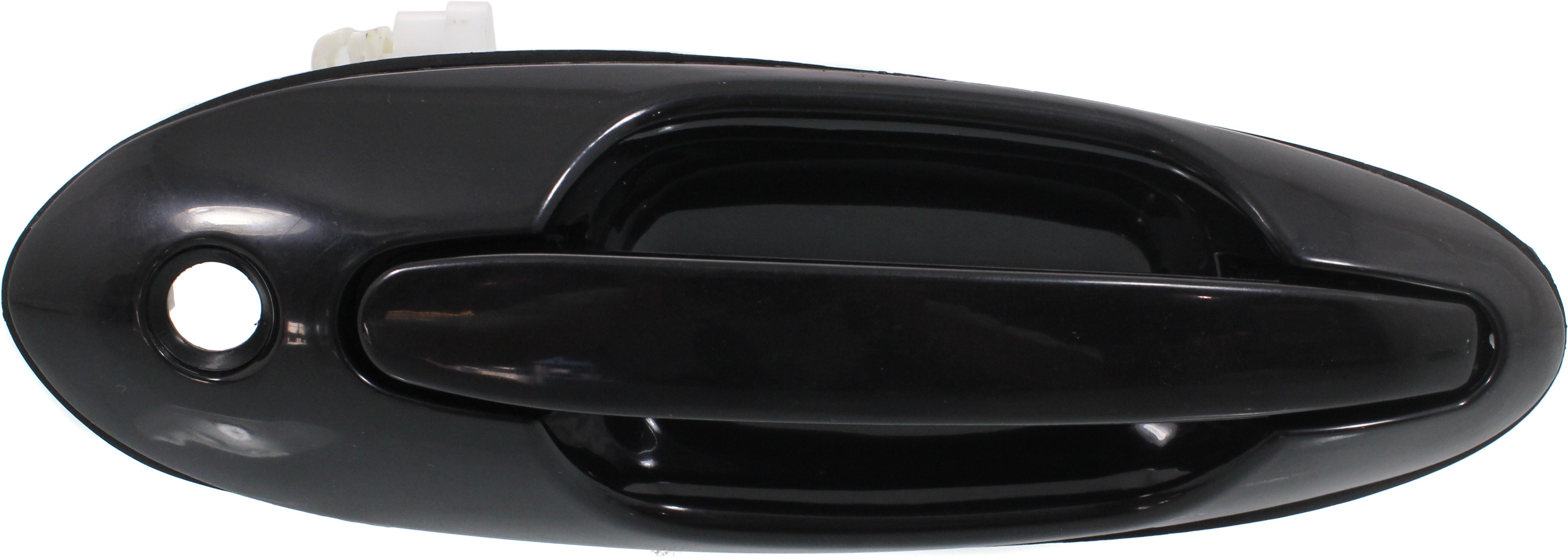 AM SONATA 99-01 FRONT EXTERIOR DOOR HANDLE RH Smooth Black SKU REPHY462149 Partslink HY1311120 OEM 8266038000