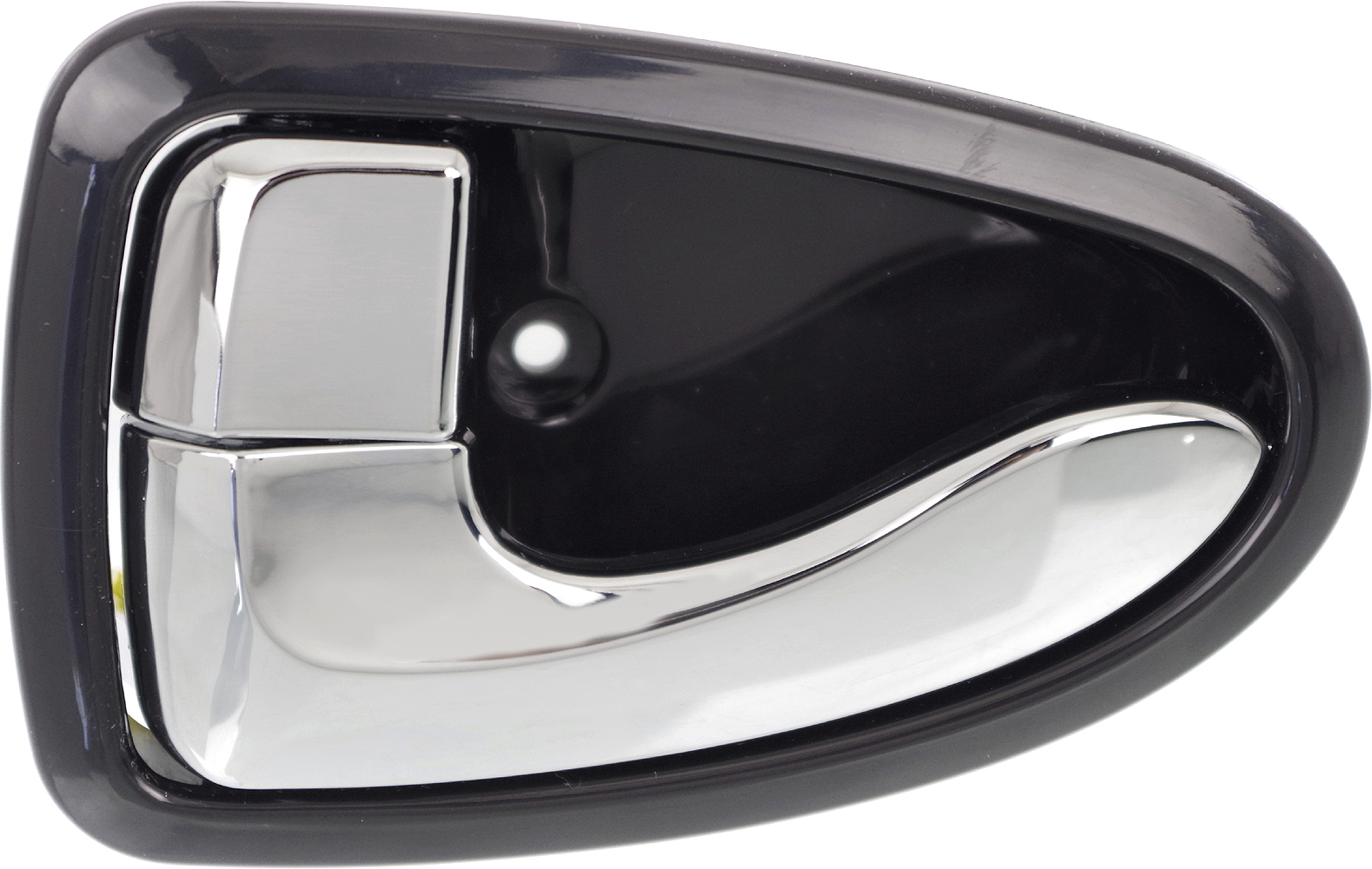 AM ACCENT 00-06 FRONT INTERIOR DOOR HANDLE LH Chrome Lever+Black Housing Plas Hatchback Sedan =REAR SKU REPHY462190 OEM 8261025000 PFM
