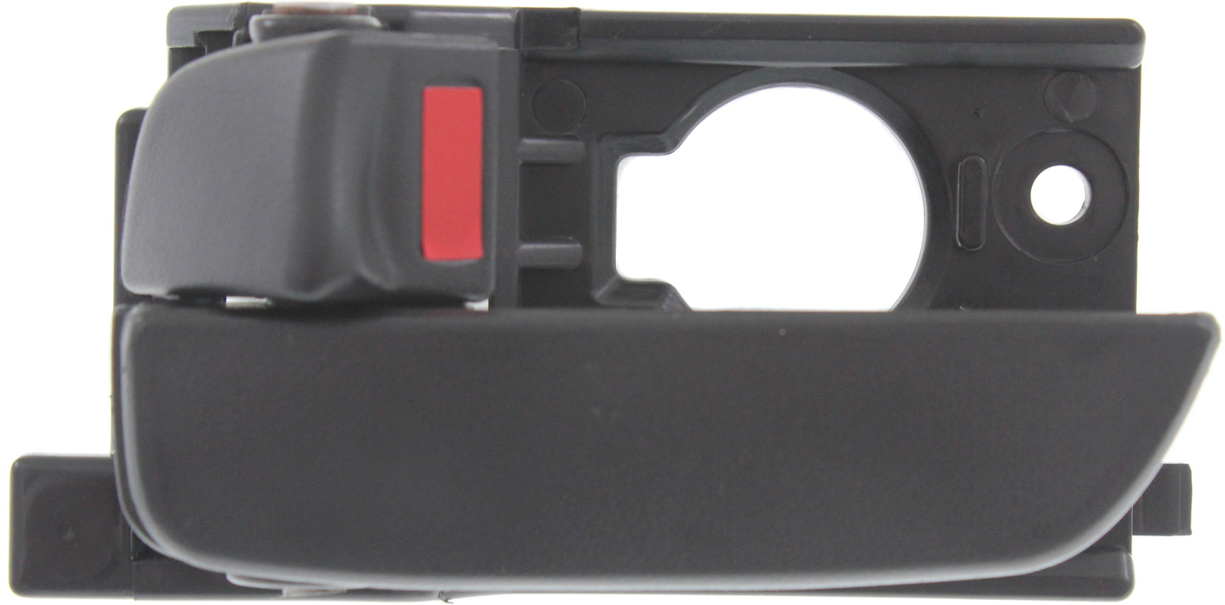 AM ACCENT 06-11 REAR INTERIOR DOOR HANDLE LH Textured Black Plastic Hatchback 06-06 Sedan SKU REPHY491310 OEM 836101E000Black