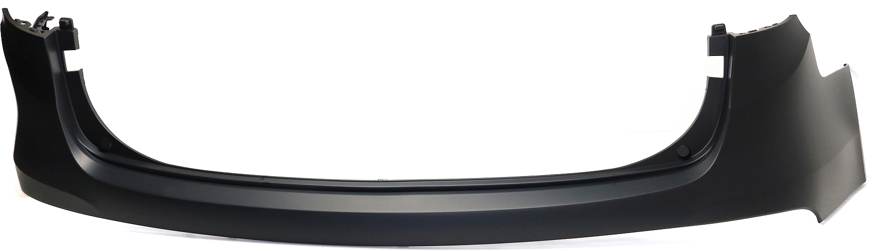 AM SANTA FE 13-16 REAR BUMPER COVER Upper Primed w o Parking Aid Snsr Holes and BSD Exc. Sport Model SKU REPHY760102P Partslink HY1114101 OEM 86611B8000